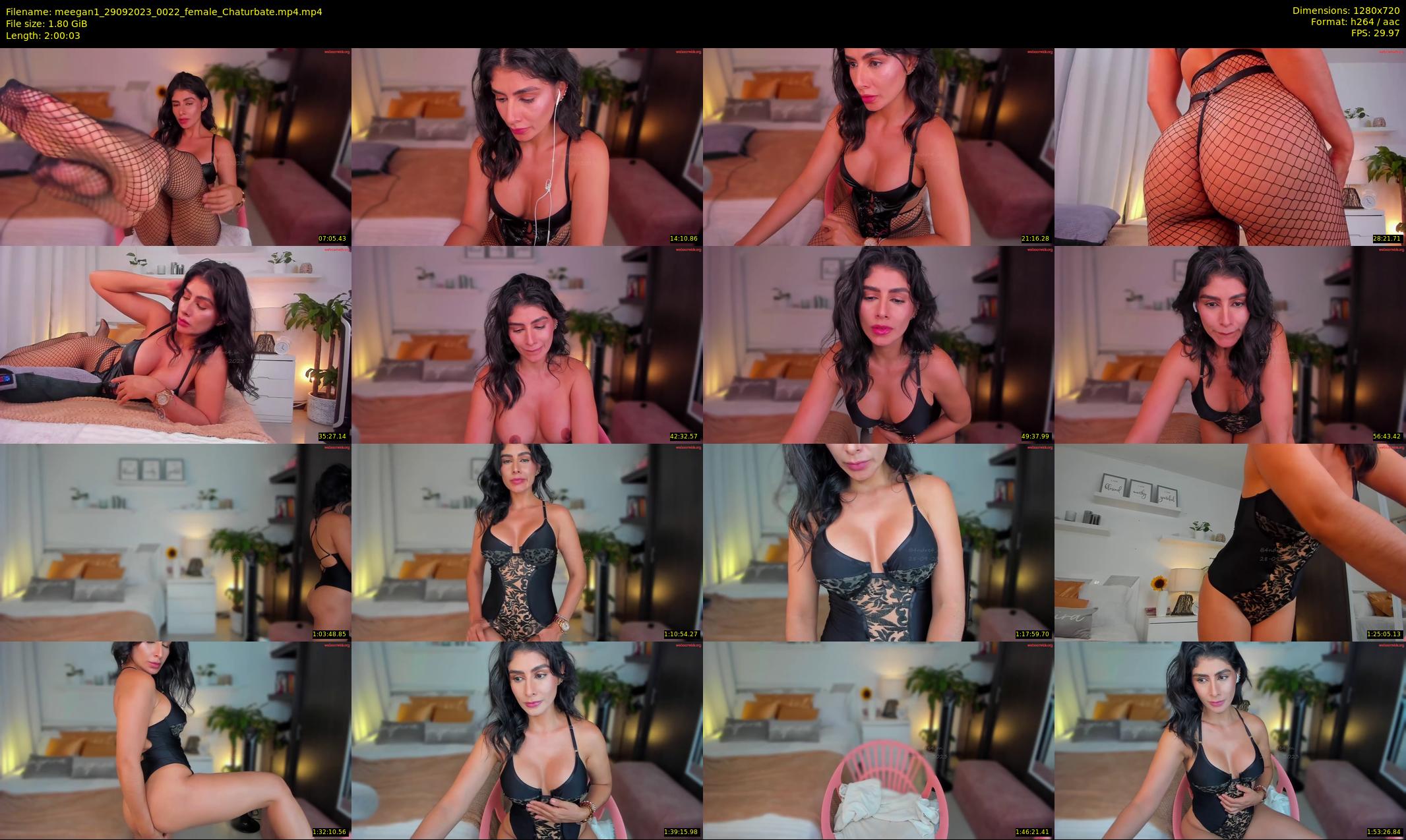 meegan1 — 121 minute Chaturbate female cam show recording, 720p, Sep 29, 2023