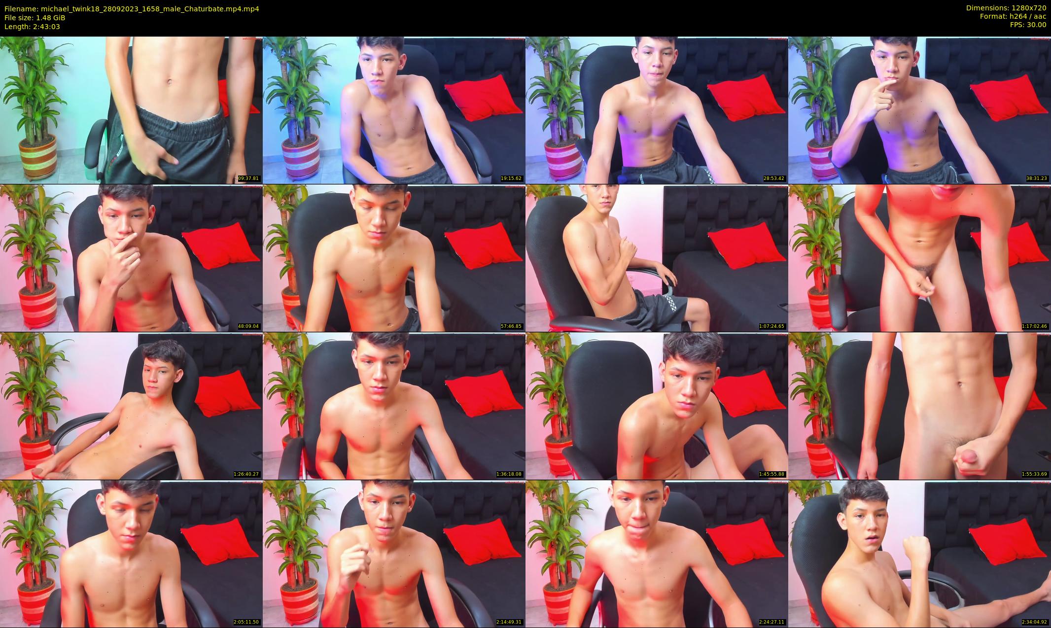 michael_twink18 — 164 minute Chaturbate male cam show recording, 720p, Sep 28, 2023