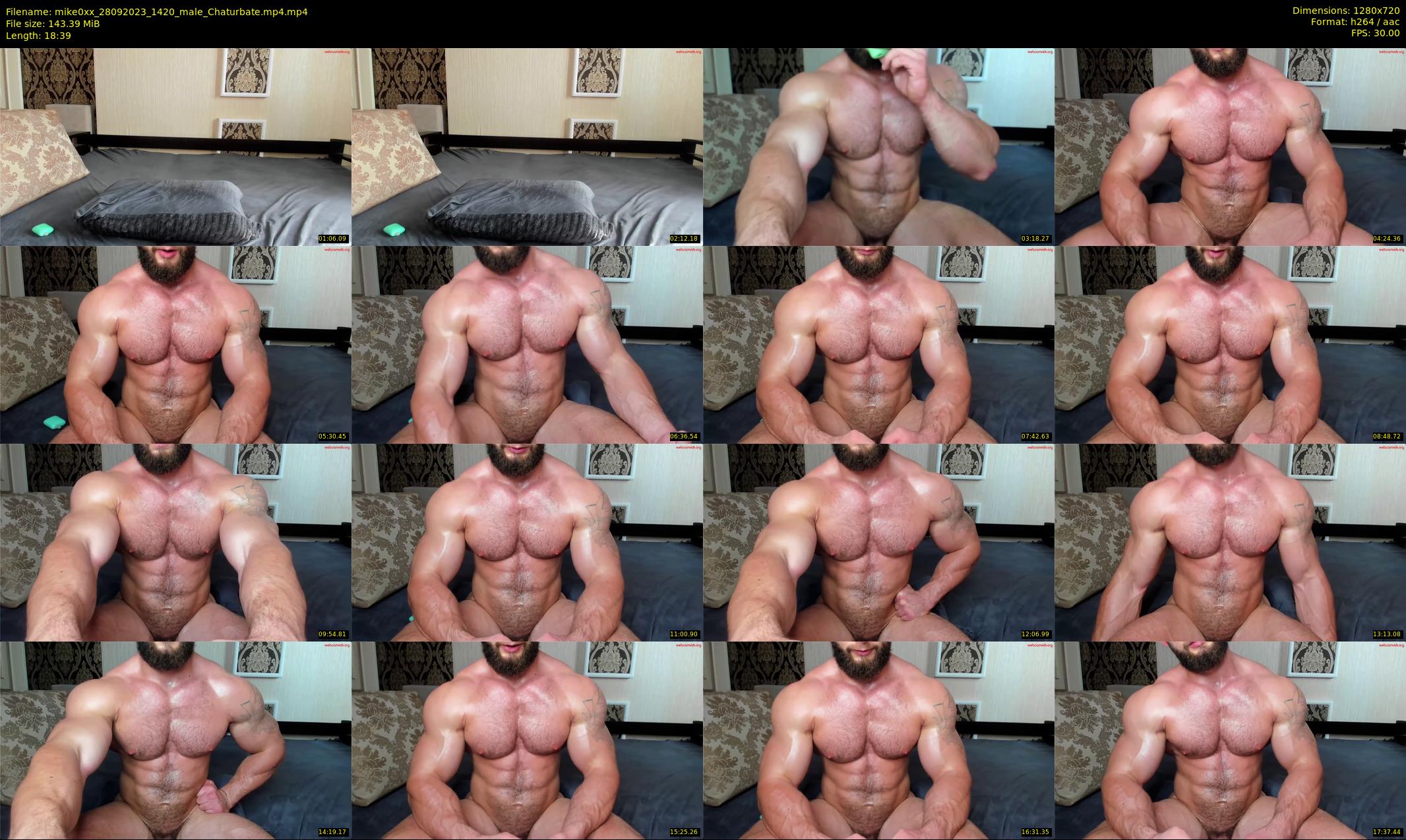mike0xx — 19 minute Chaturbate male cam show recording, 720p, Sep 28, 2023