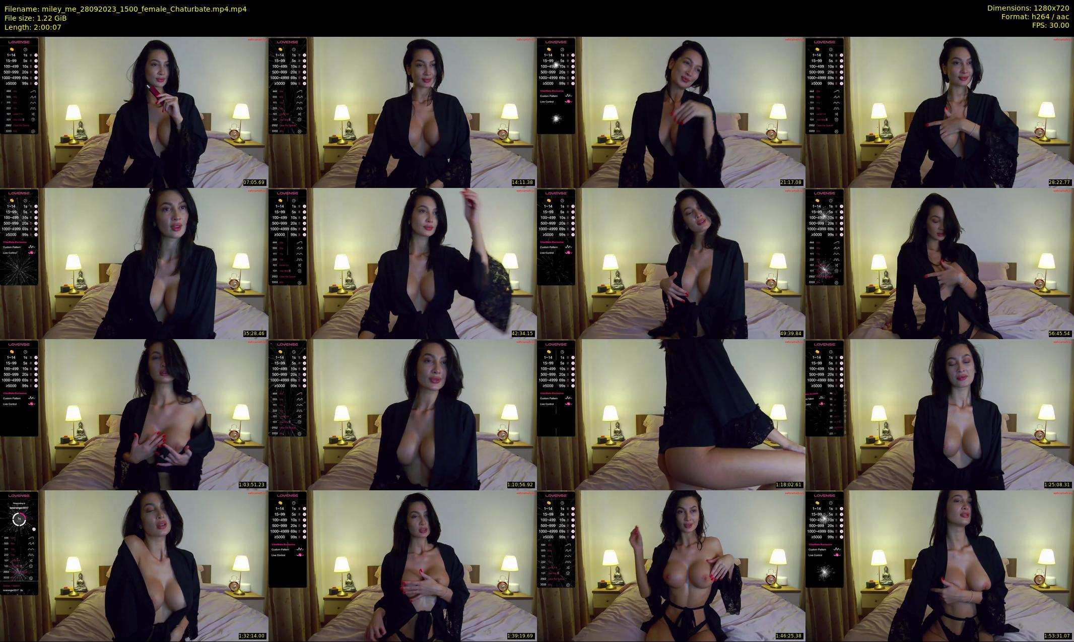 miley_me — 121 minute Chaturbate female cam show recording, 720p, Sep 28, 2023
