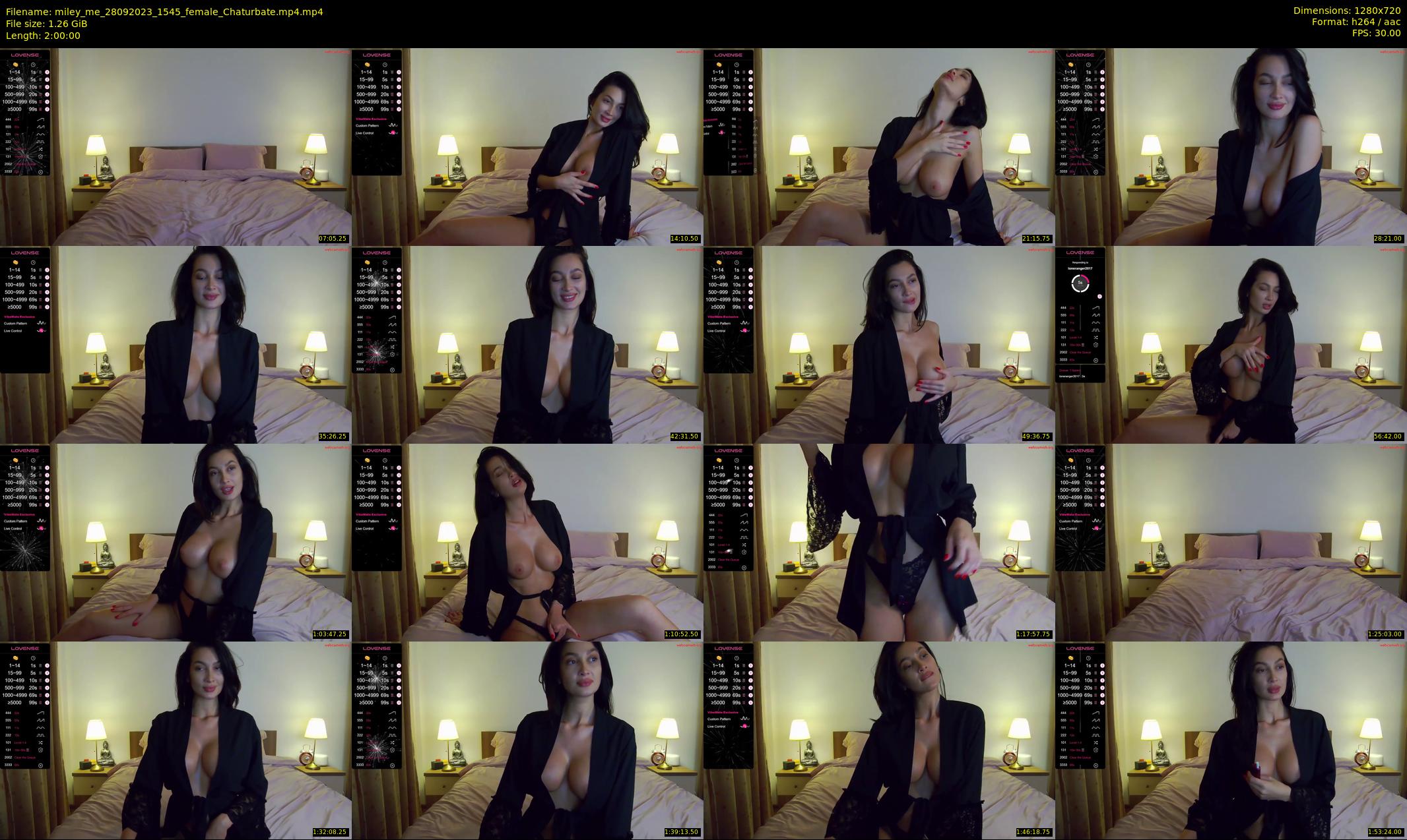 miley_me — 120 minute Chaturbate female cam show recording, 720p, Sep 28, 2023