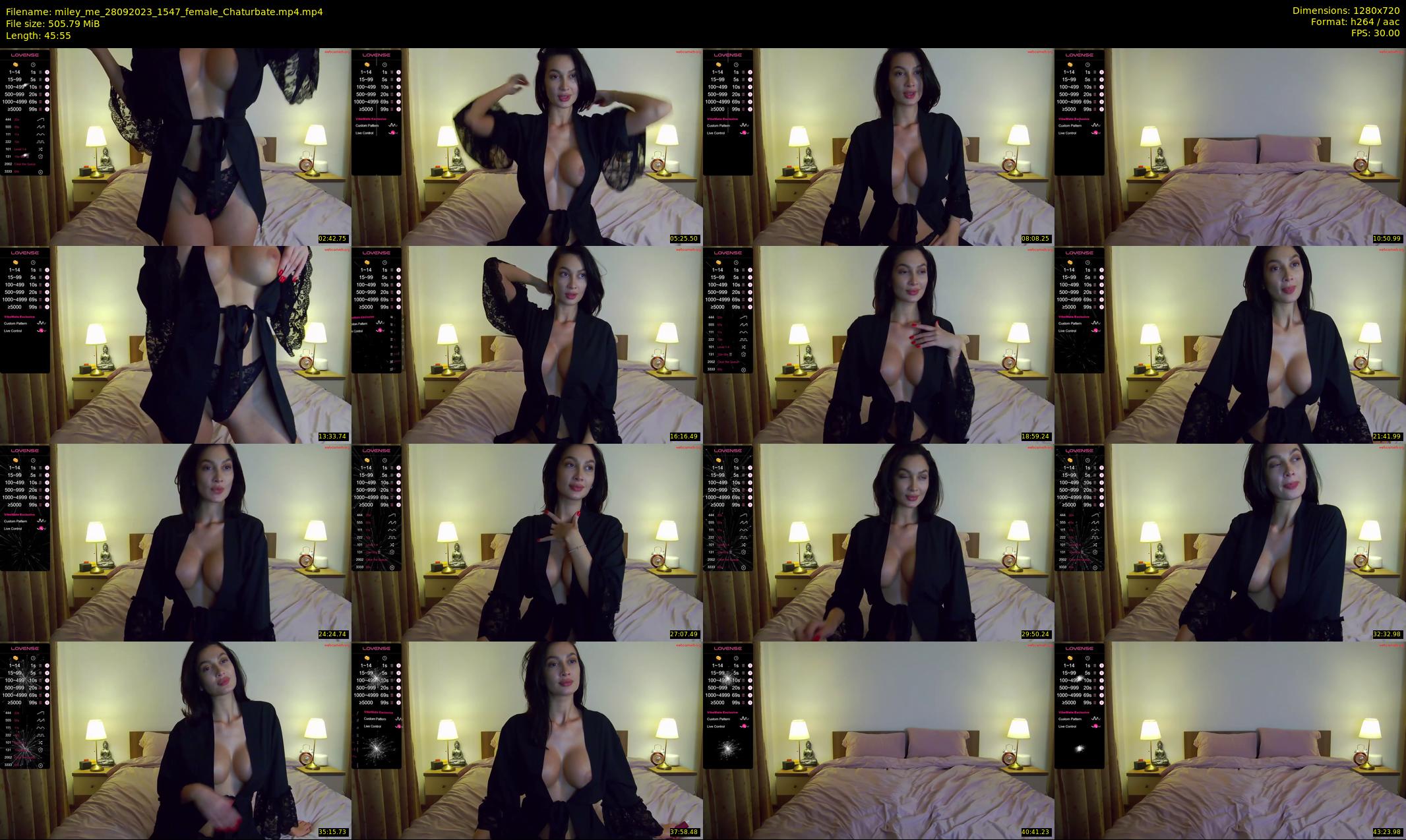 miley_me — 46 minute Chaturbate female cam show recording, 720p, Sep 28, 2023