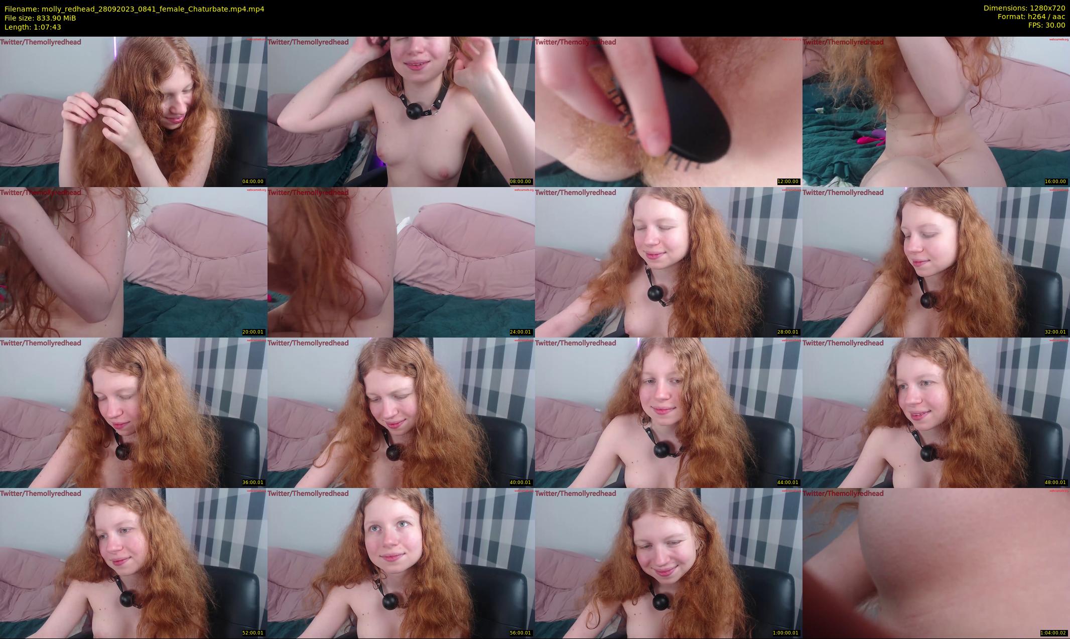 molly_redhead — 68 minute Chaturbate female cam show recording, 720p, Sep 28, 2023