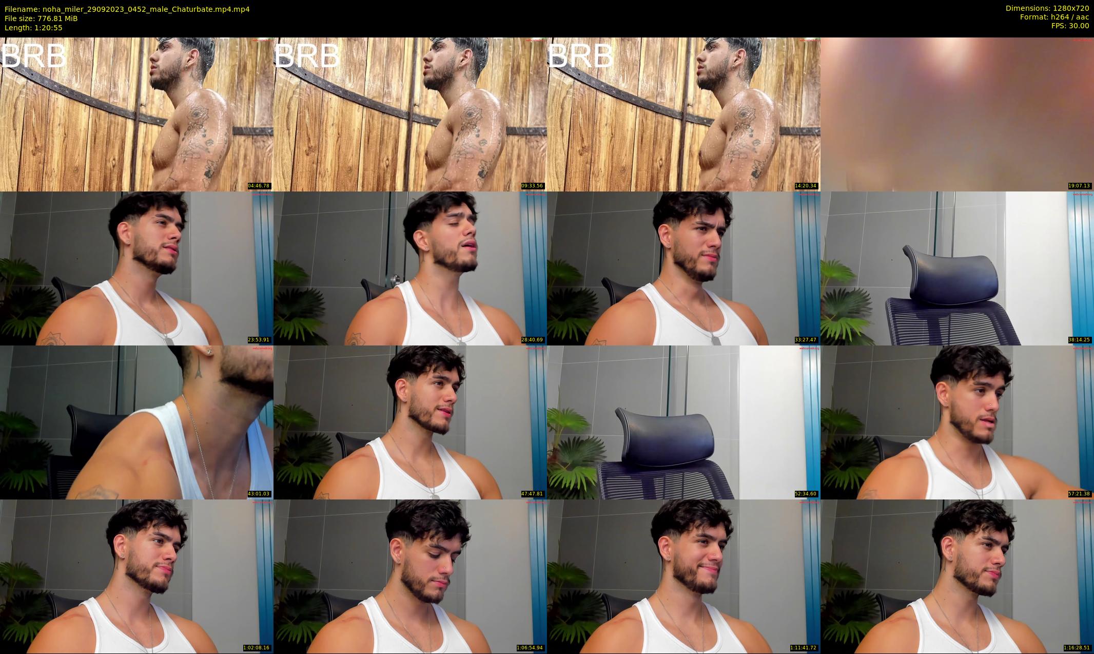 noha_miler — 81 minute Chaturbate male cam show recording, 720p, Sep 29, 2023