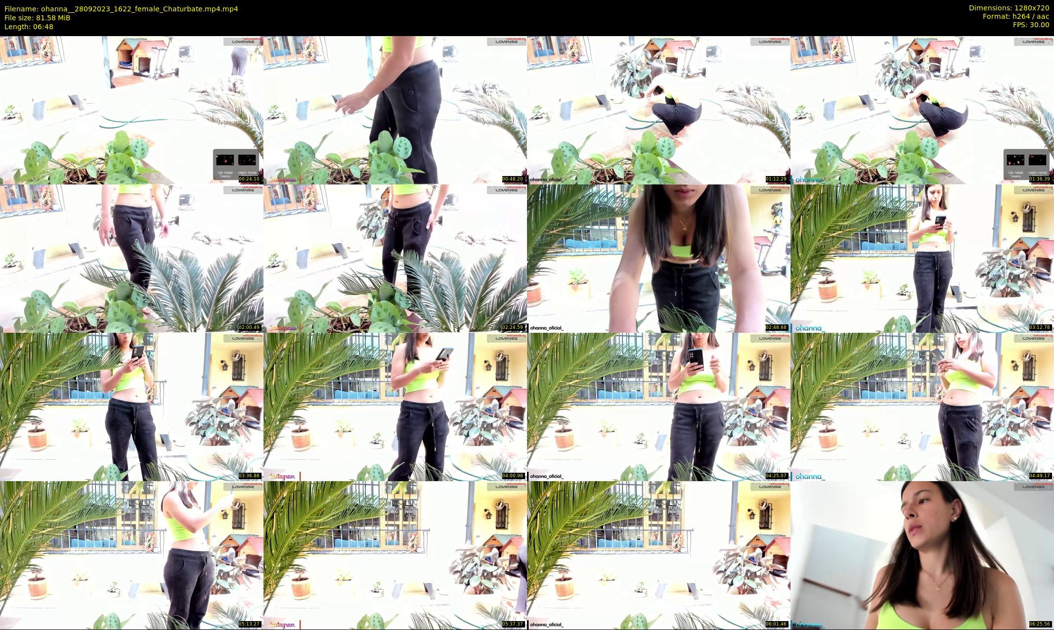 ohanna_ — 7 minute Chaturbate female cam show recording, 720p, Sep 28, 2023