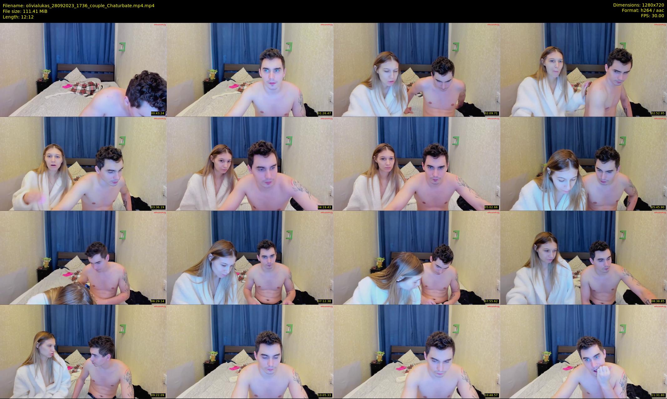 olivialukas — 13 minute Chaturbate couple cam show recording, 720p, Sep 28, 2023