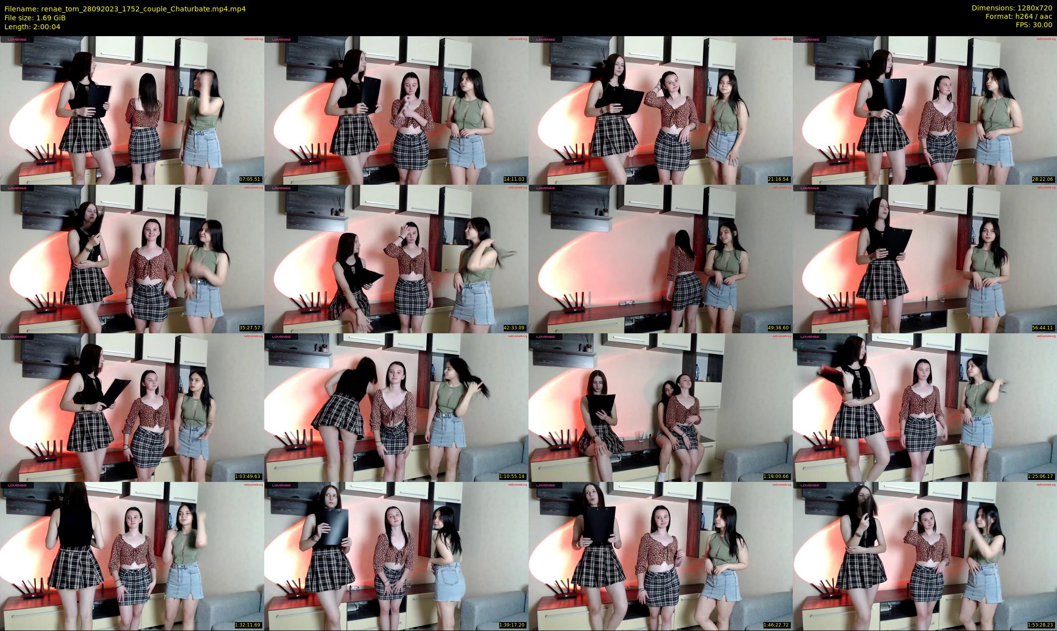 renae_tom — 121 minute Chaturbate couple cam show recording, 720p, Sep 28, 2023