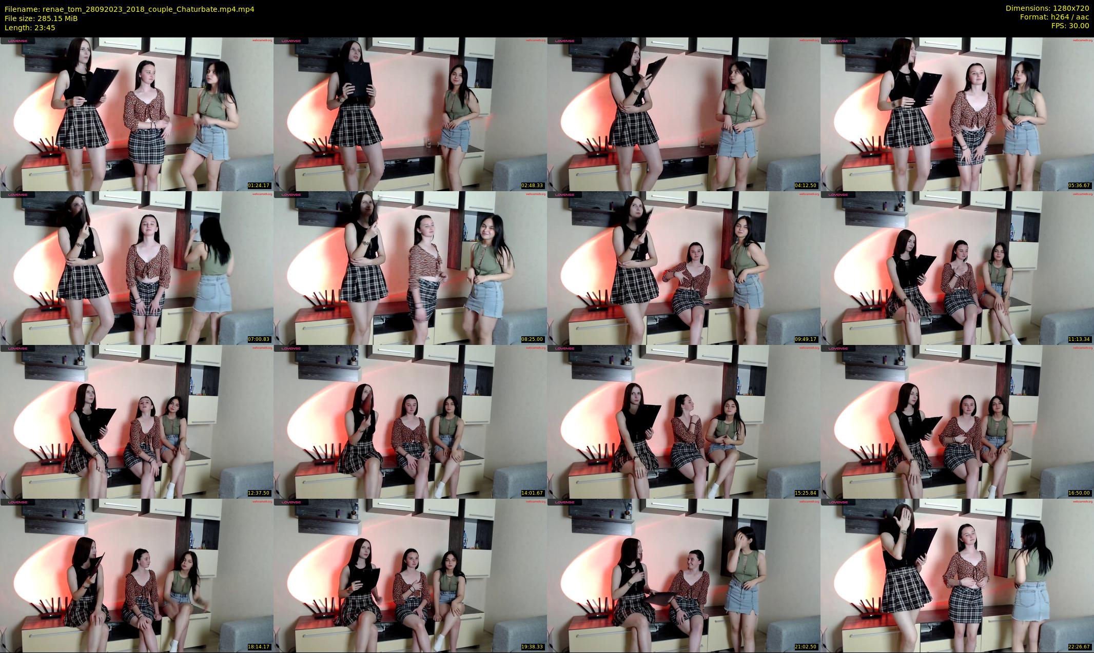 renae_tom — 24 minute Chaturbate couple cam show recording, 720p, Sep 28, 2023