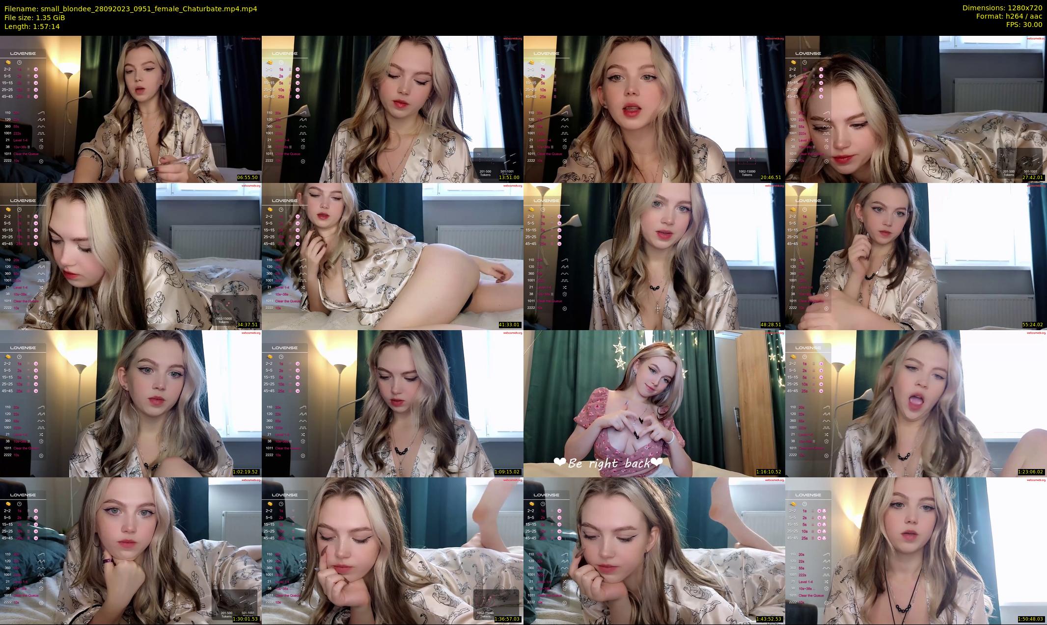small_blondee — 118 minute Chaturbate female cam show recording, 720p, Sep 28, 2023