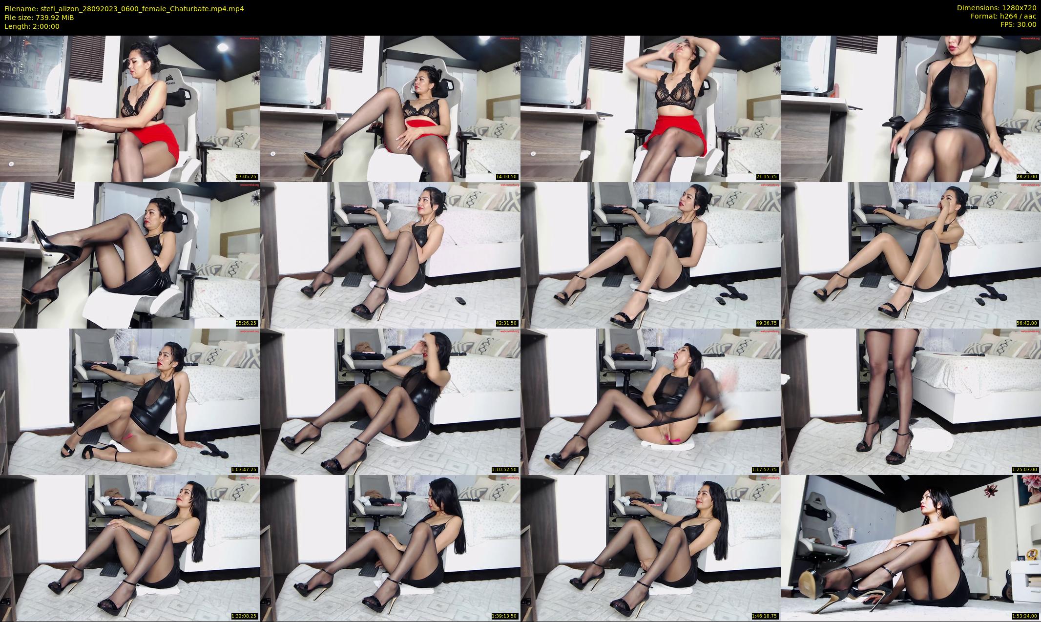 stefi_alizon — 120 minute Chaturbate female cam show recording, 720p, Sep 28, 2023
