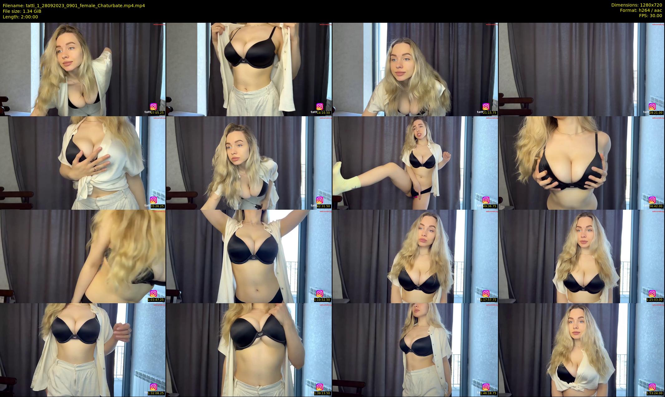 tatti_1 — 120 minute Chaturbate female cam show recording, 720p, Sep 28, 2023