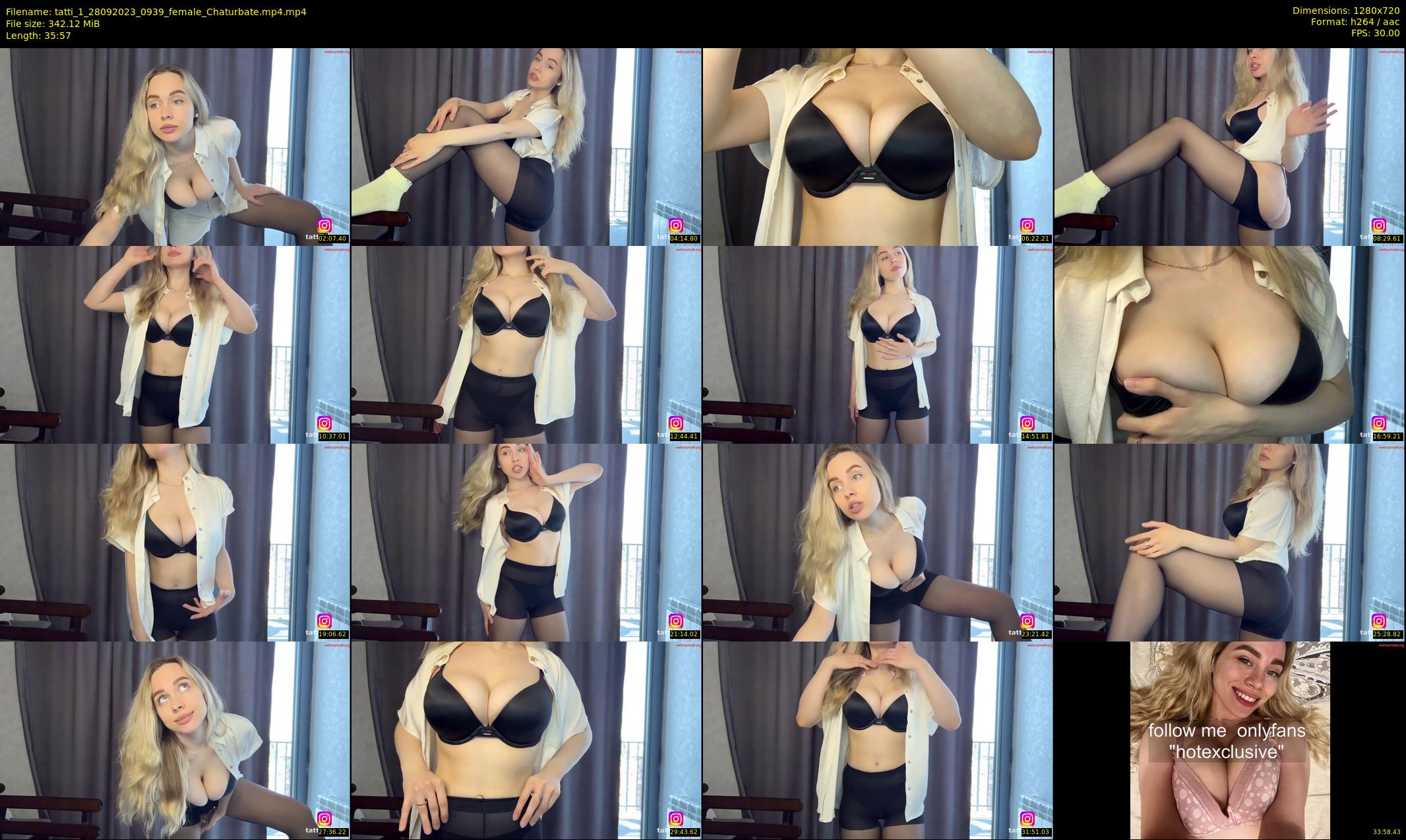 tatti_1 — 36 minute Chaturbate female cam show recording, 720p, Sep 28, 2023