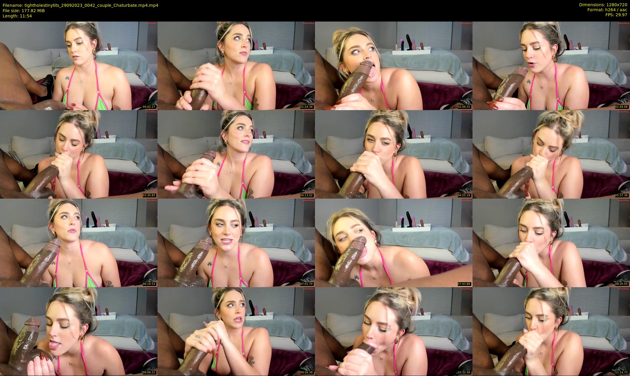 tightholestinytits — 12 minute Chaturbate couple cam show recording, 720p, Sep 29, 2023