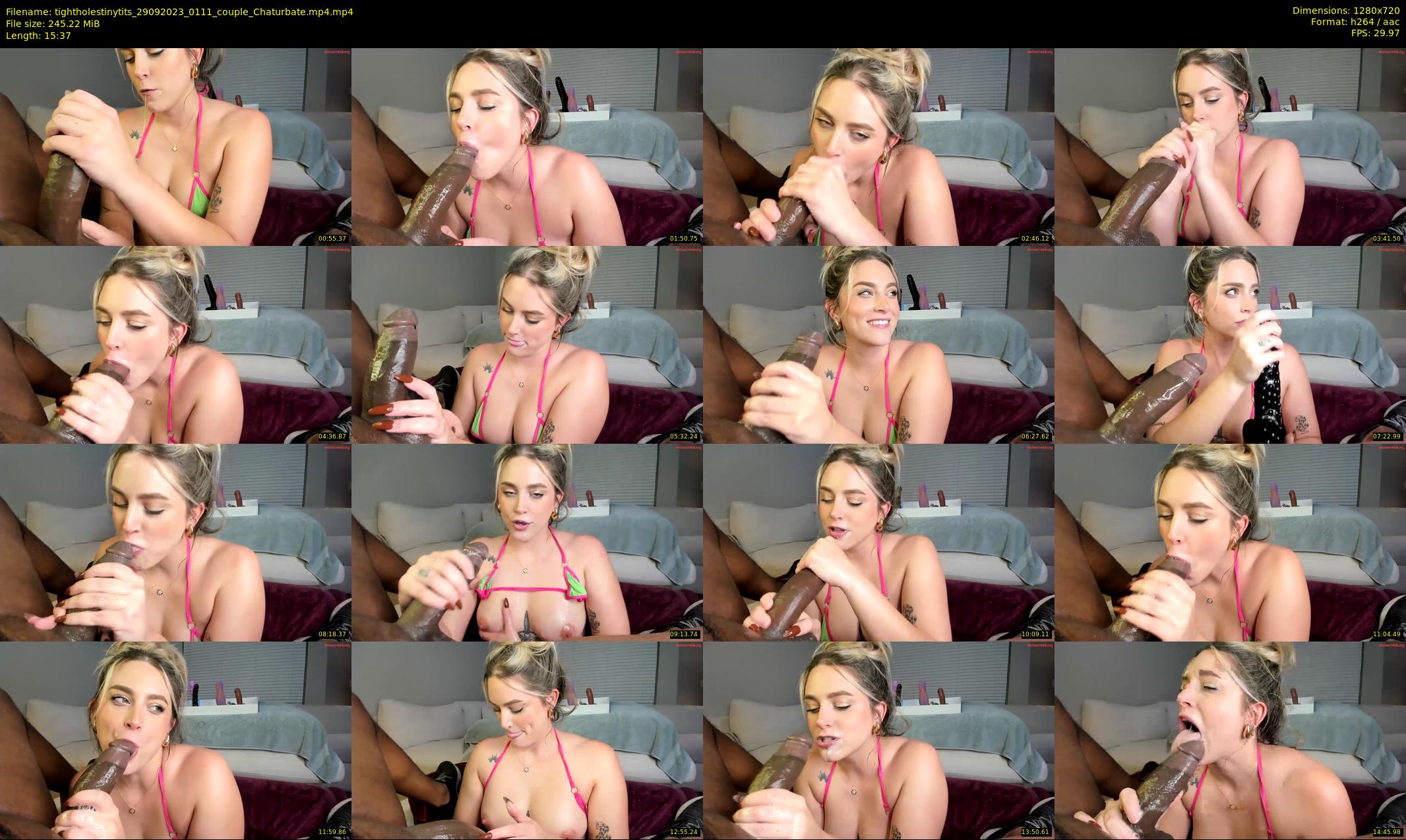 tightholestinytits — 16 minute Chaturbate couple cam show recording, 720p, Sep 29, 2023