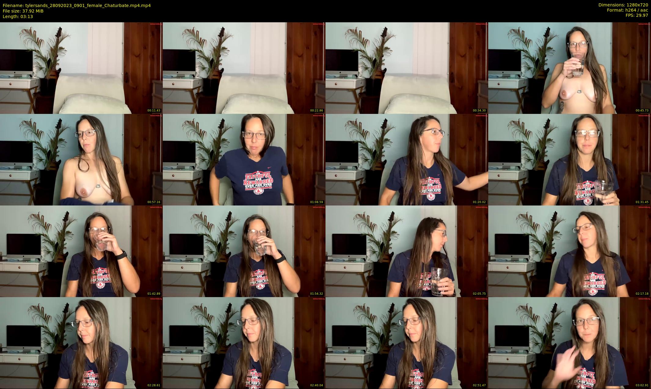 tylersands — 4 minute Chaturbate female cam show recording, 720p, Sep 28, 2023