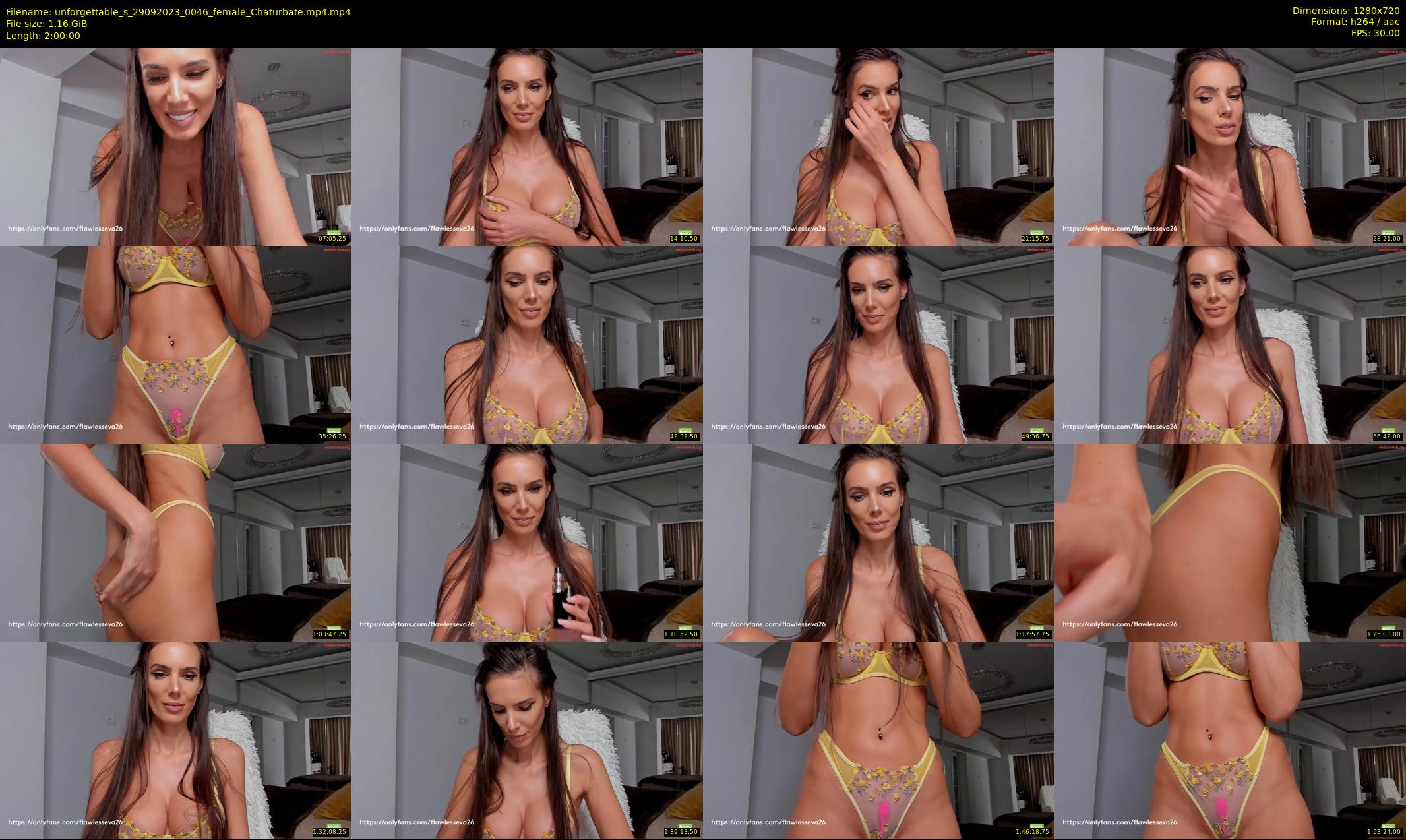 unforgettable_s — 120 minute Chaturbate female cam show recording, 720p, Sep 29, 2023