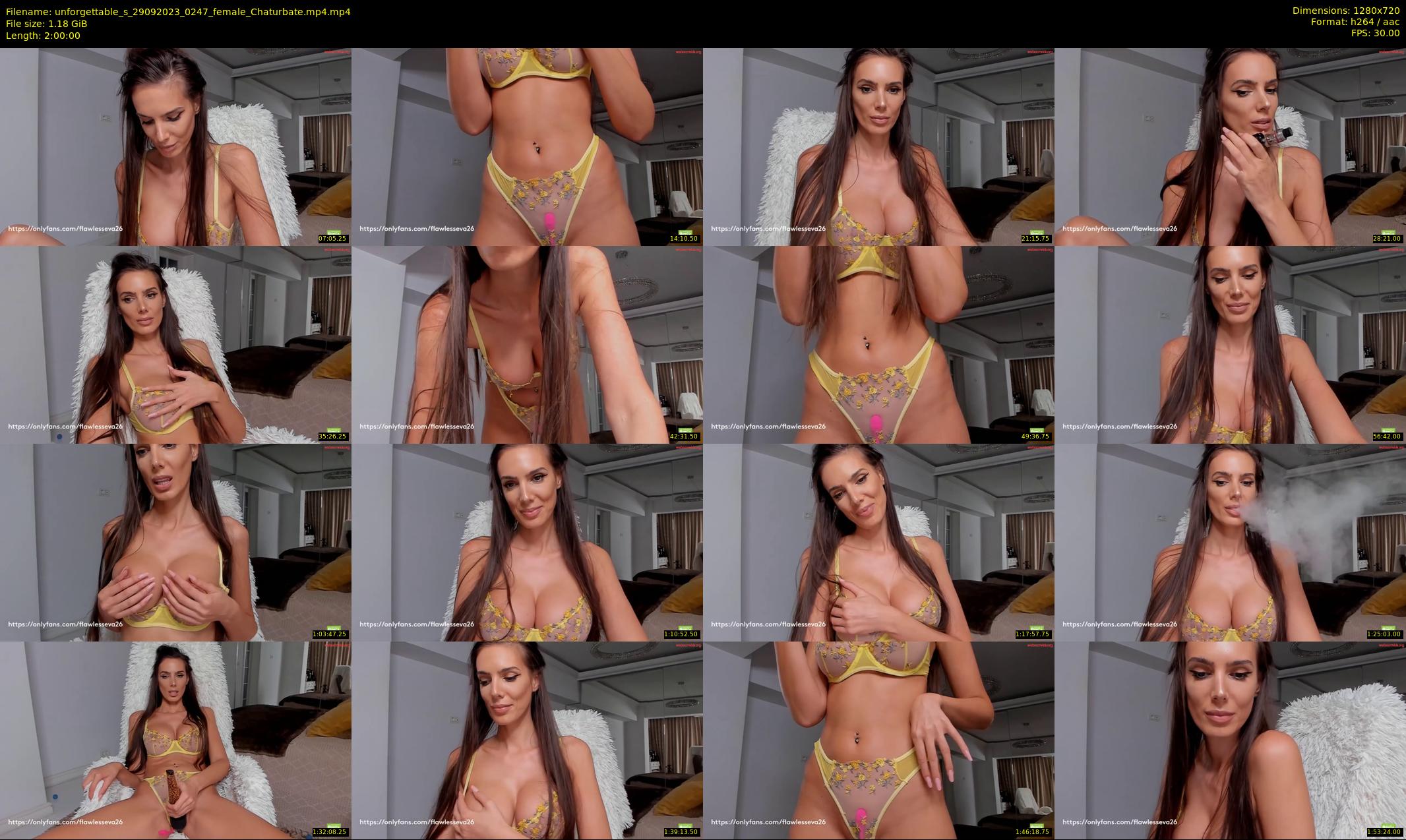 unforgettable_s — 120 minute Chaturbate female cam show recording, 720p, Sep 29, 2023