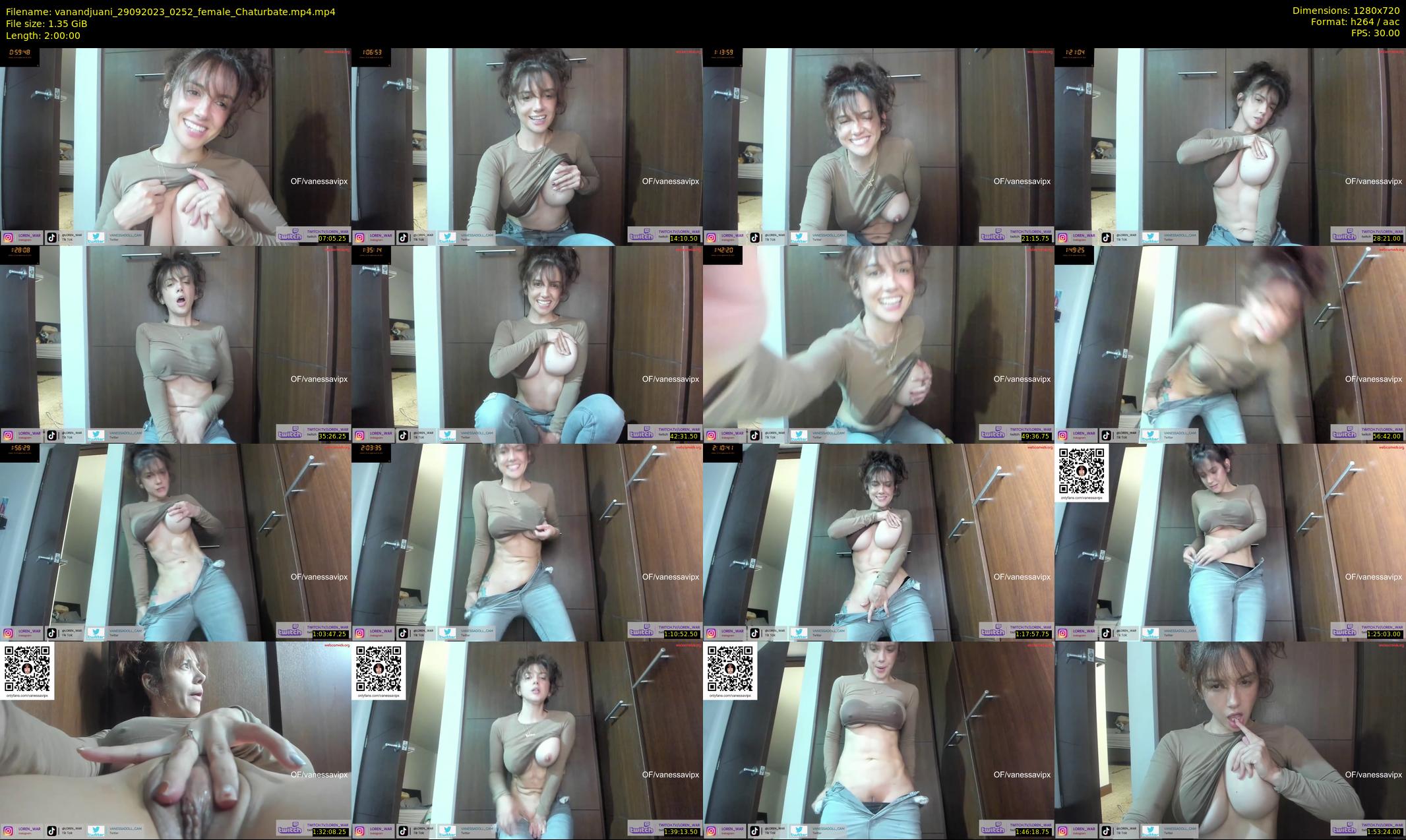 vanandjuani — 120 minute Chaturbate female cam show recording, 720p, Sep 29, 2023