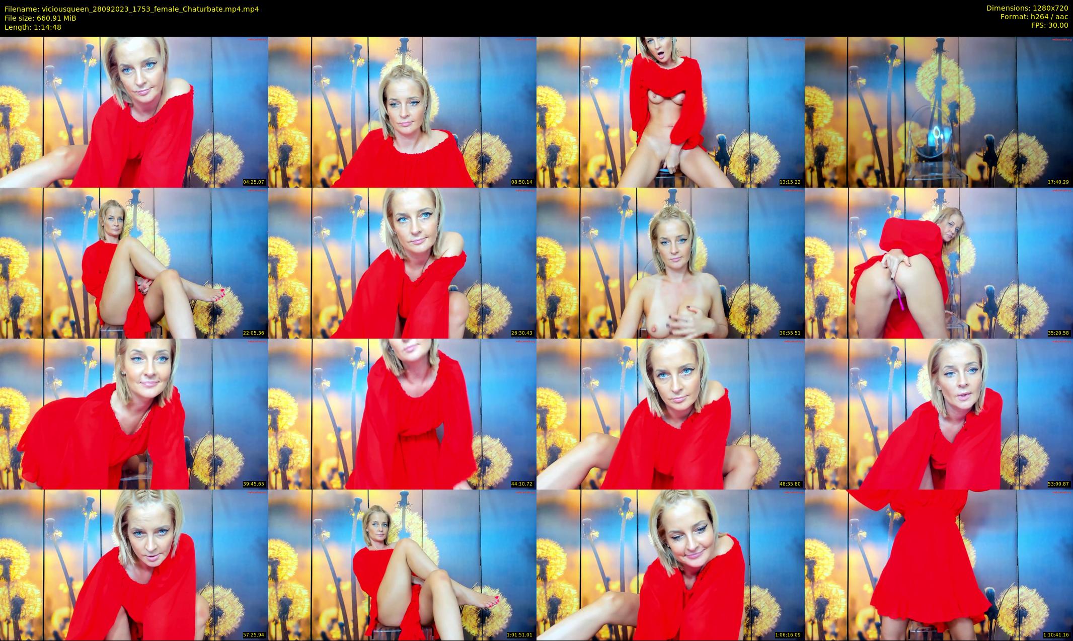 viciousqueen — 75 minute Chaturbate female cam show recording, 720p, Sep 28, 2023