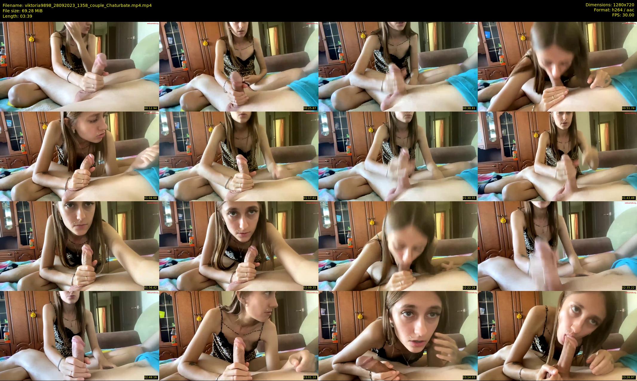 viktoria9898 — 4 minute Chaturbate couple cam show recording, 720p, Sep 28, 2023