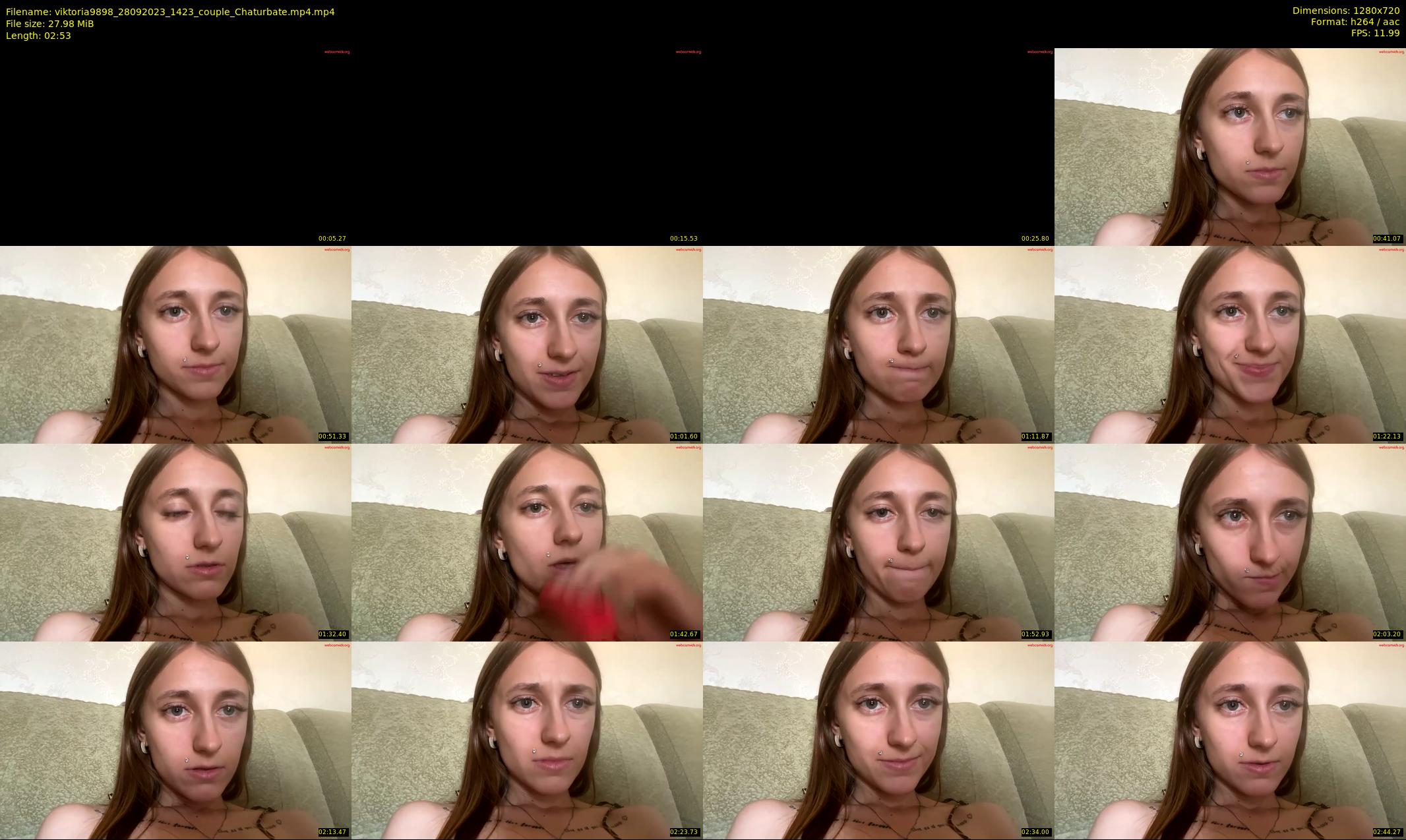 viktoria9898 — 3 minute Chaturbate couple cam show recording, 720p, Sep 28, 2023