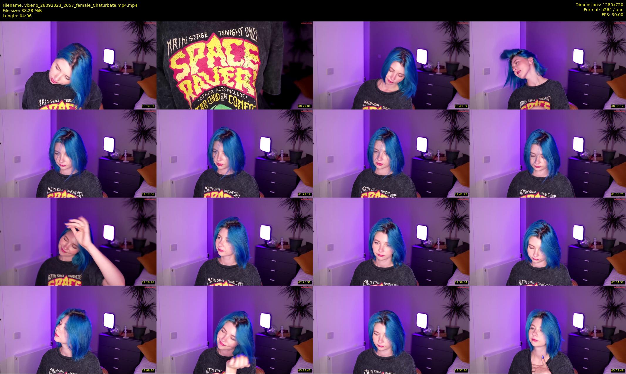 vixenp — 5 minute Chaturbate female cam show recording, 720p, Sep 28, 2023