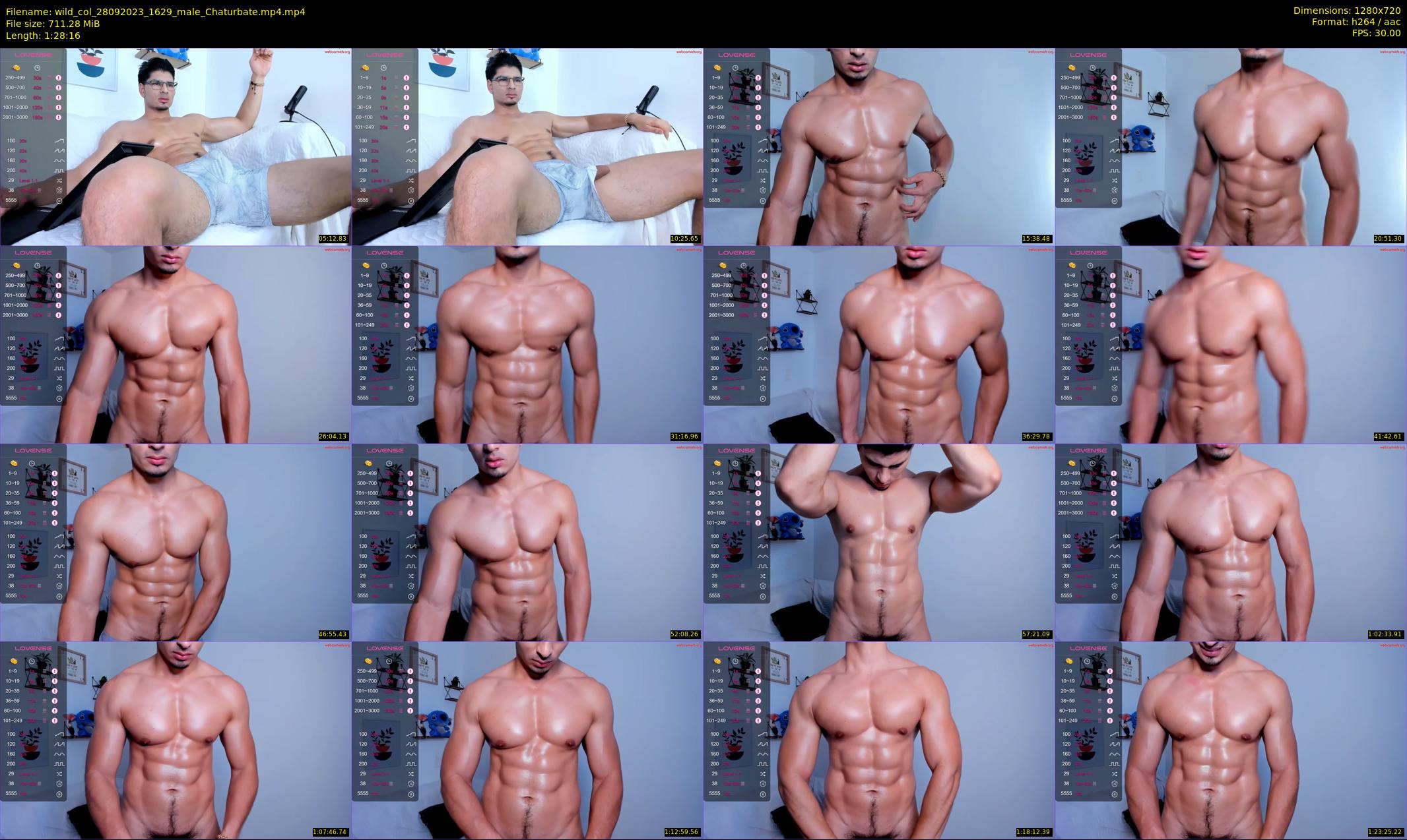 wild_col — 89 minute Chaturbate male cam show recording, 720p, Sep 28, 2023