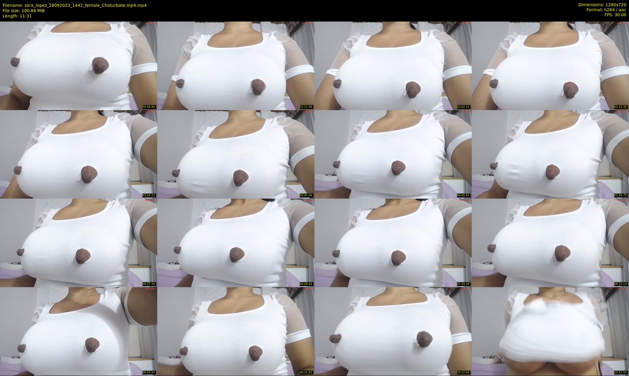 zara_lopez — 12 minute Chaturbate female cam show recording, 720p, Sep 28, 2023