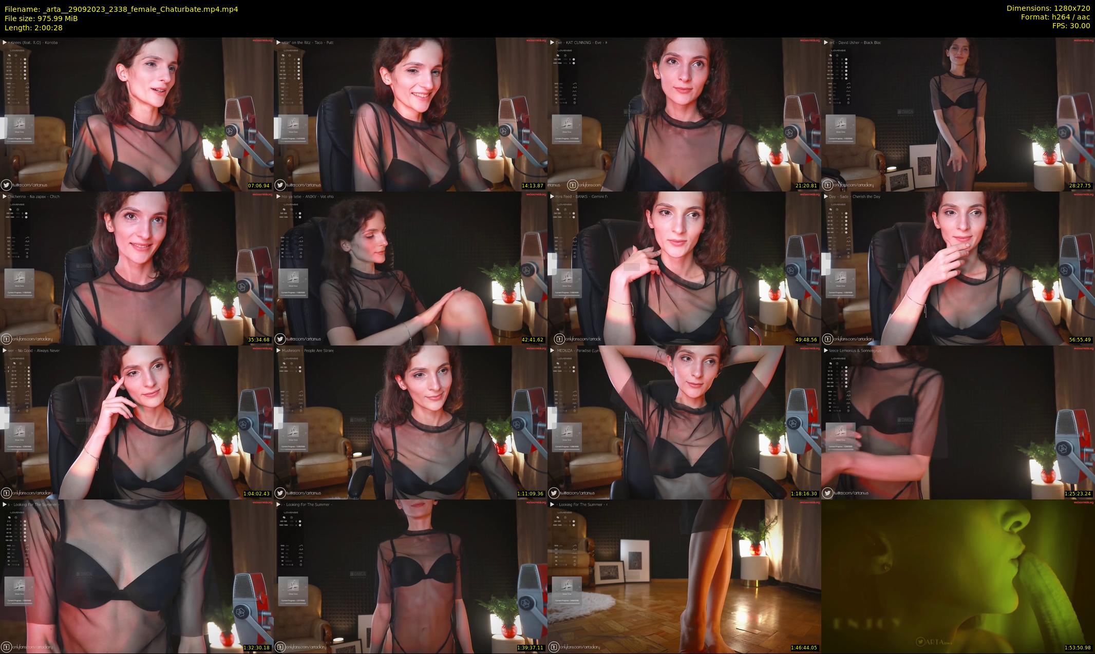 _arta_ — 121 minute Chaturbate female cam show recording, 720p, Sep 29, 2023