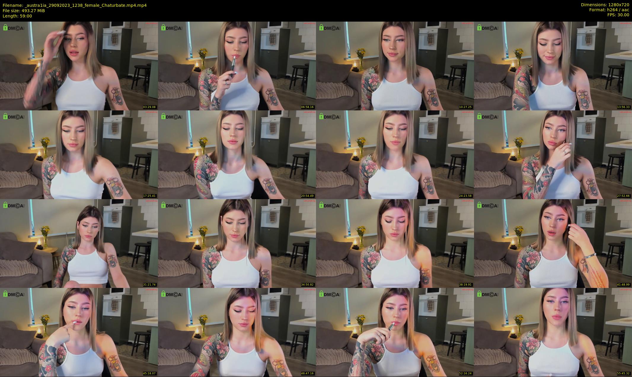 _austra1ia — 59 minute Chaturbate female cam show recording, 720p, Sep 29, 2023