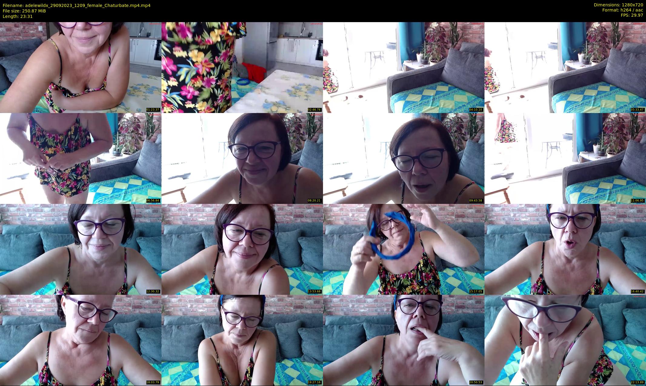 adelewildx — 24 minute Chaturbate female cam show recording, 720p, Sep 29, 2023