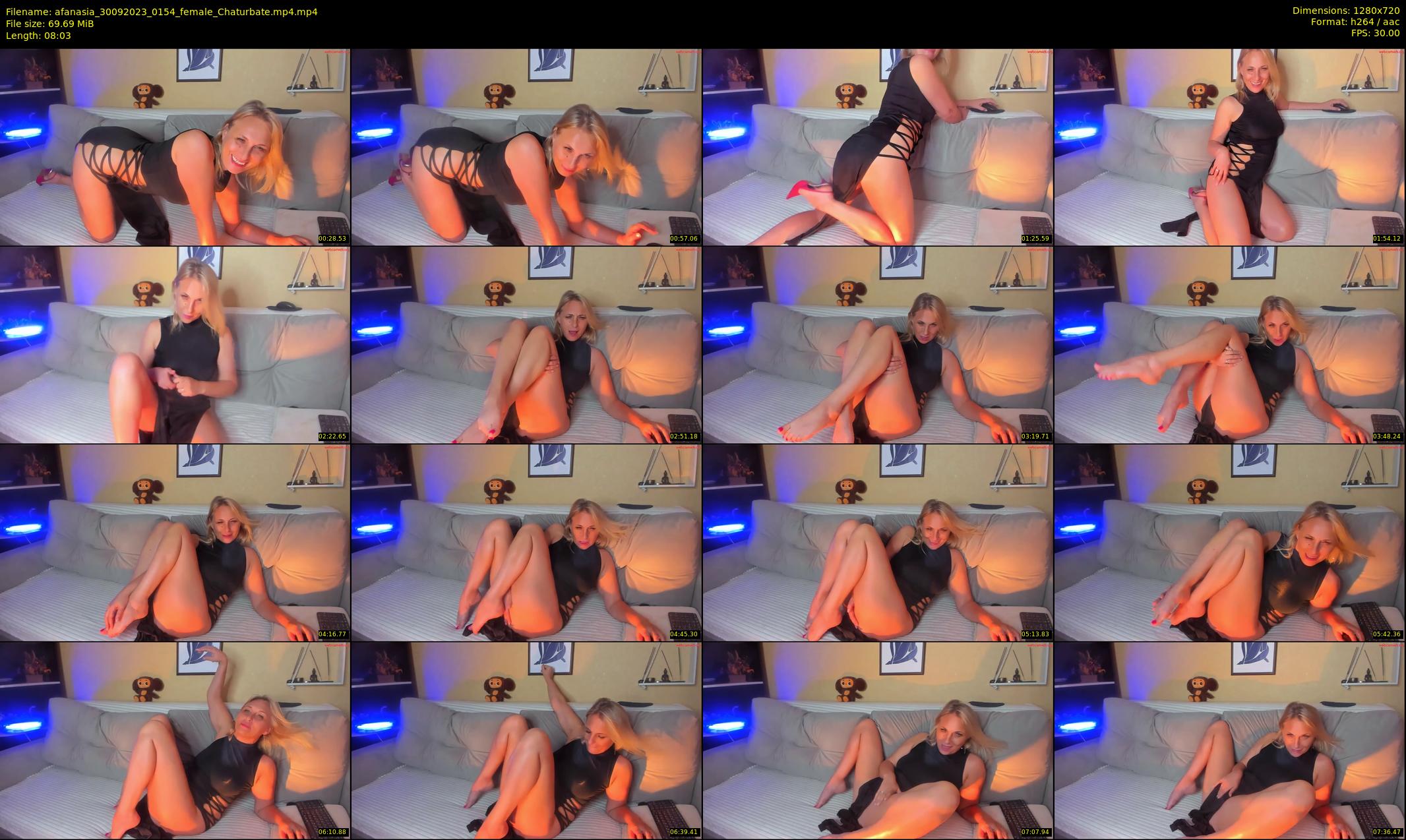 afanasia — 9 minute Chaturbate female cam show recording, 720p, Sep 30, 2023