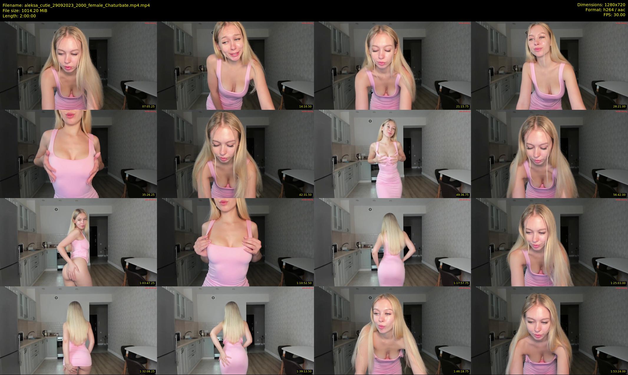 aleksa_cutie — 120 minute Chaturbate female cam show recording, 720p, Sep 29, 2023