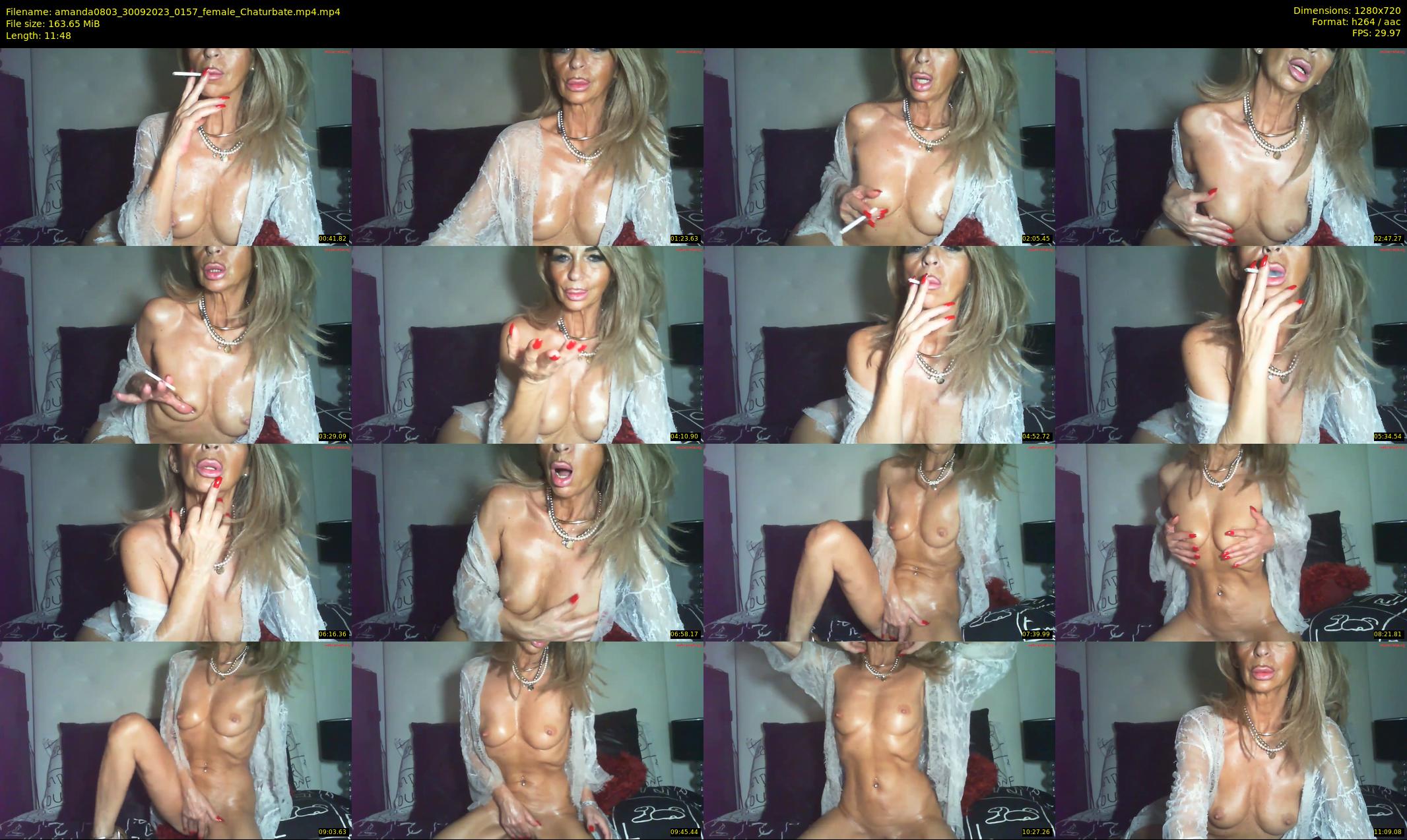 amanda0803 — 12 minute Chaturbate female cam show recording, 720p, Sep 30, 2023