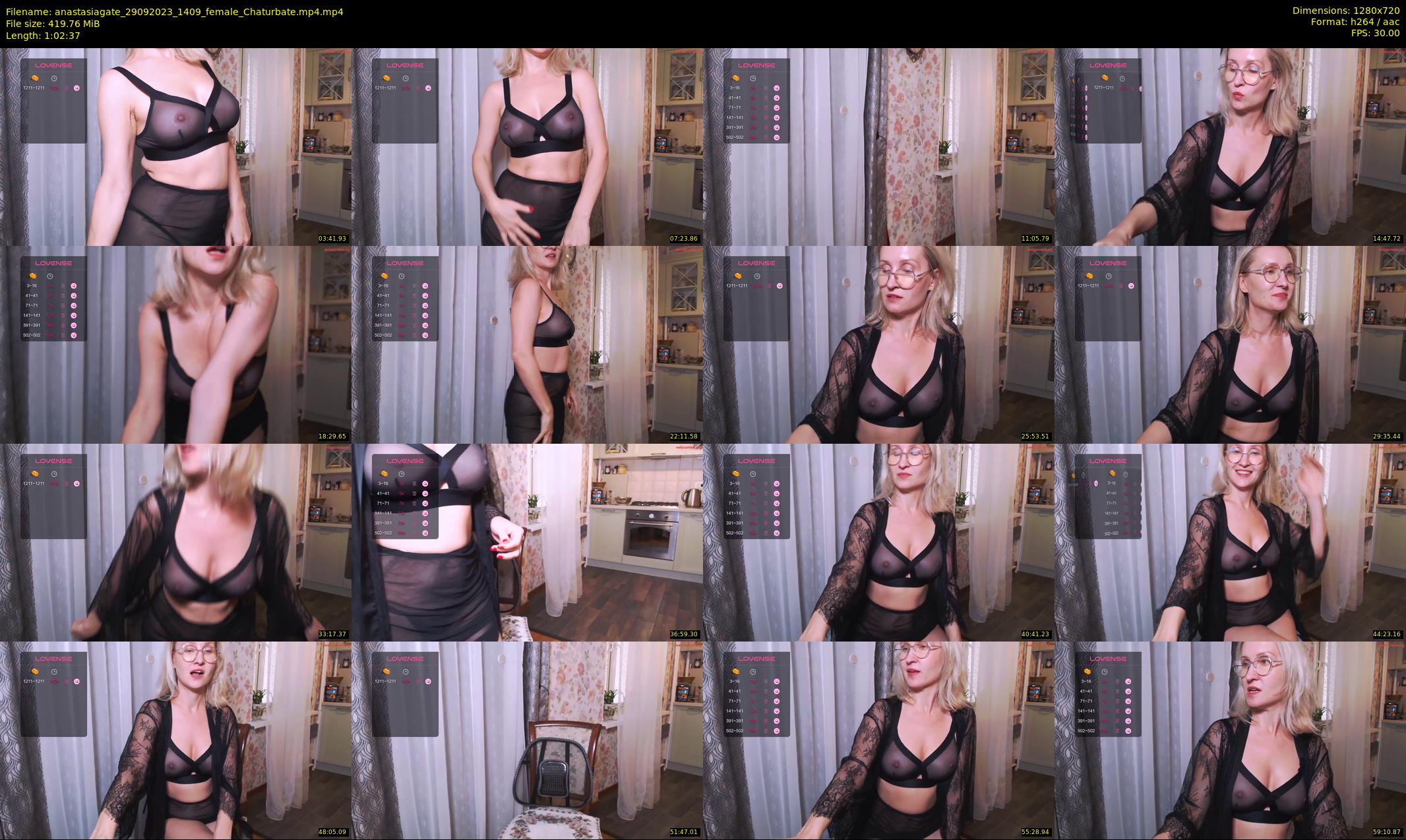 anastasiagate — 63 minute Chaturbate female cam show recording, 720p, Sep 29, 2023