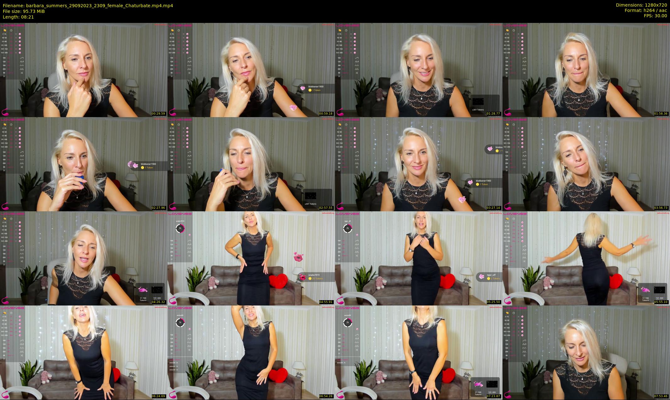 barbara_summers — 9 minute Chaturbate female cam show recording, 720p, Sep 29, 2023