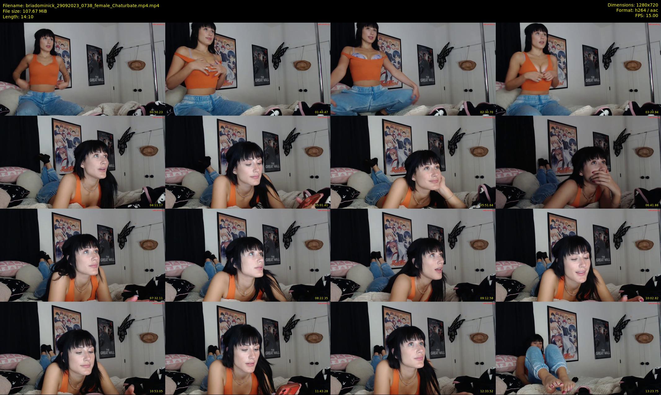 briadominick — 15 minute Chaturbate couple cam show recording, 720p, Sep 29, 2023