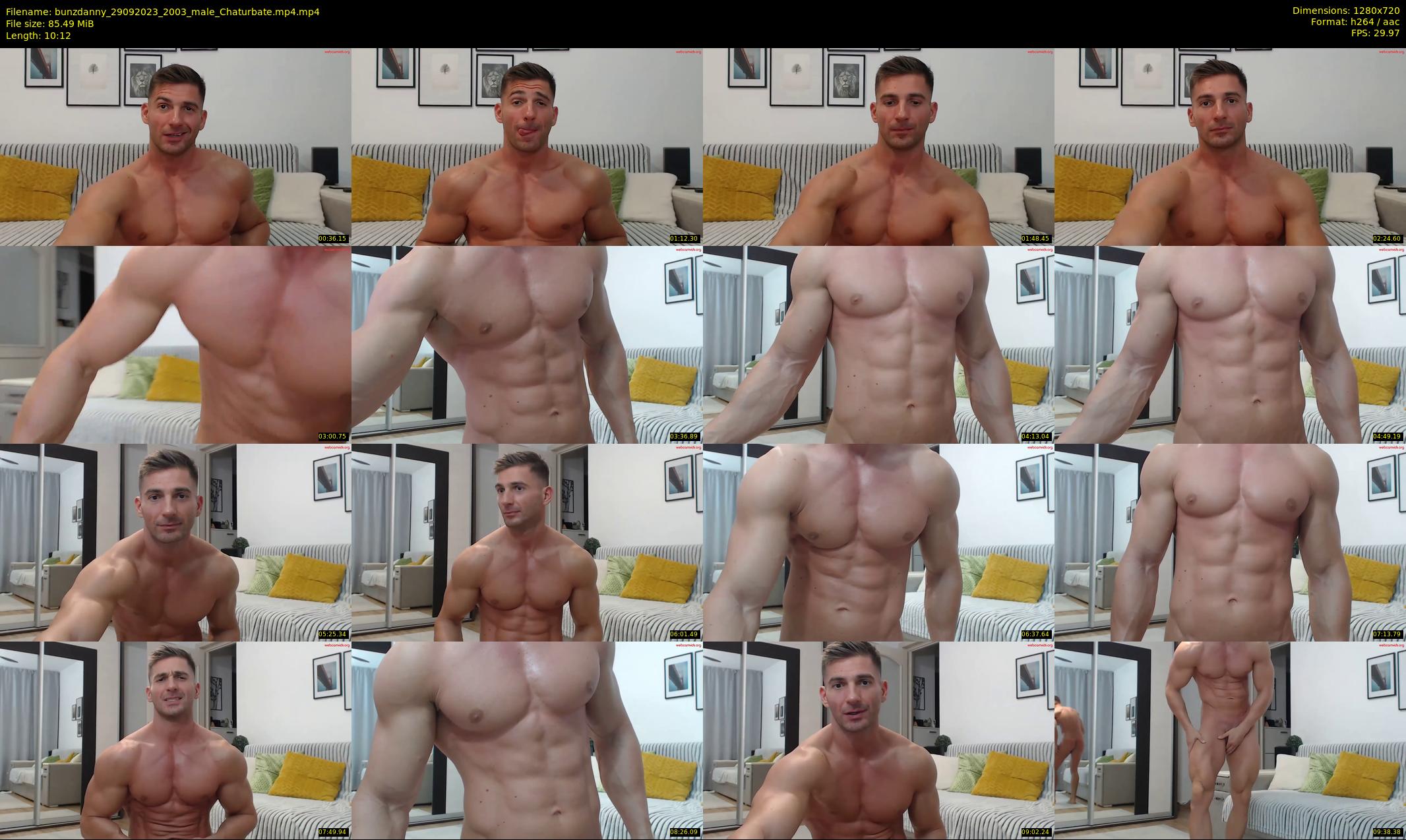 bunzdanny — 11 minute Chaturbate male cam show recording, 720p, Sep 29, 2023