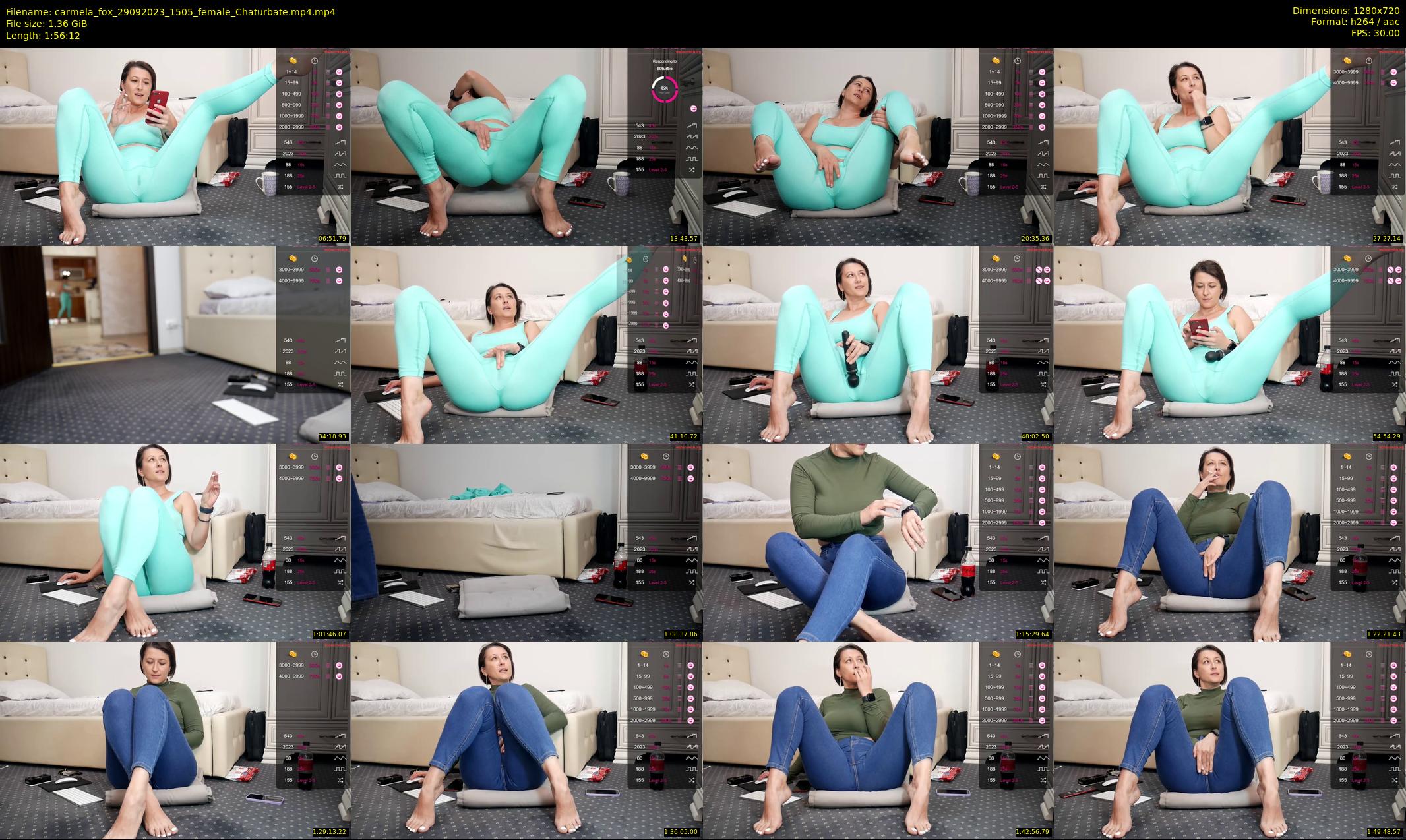 carmela_fox — 117 minute Chaturbate female cam show recording, 720p, Sep 29, 2023