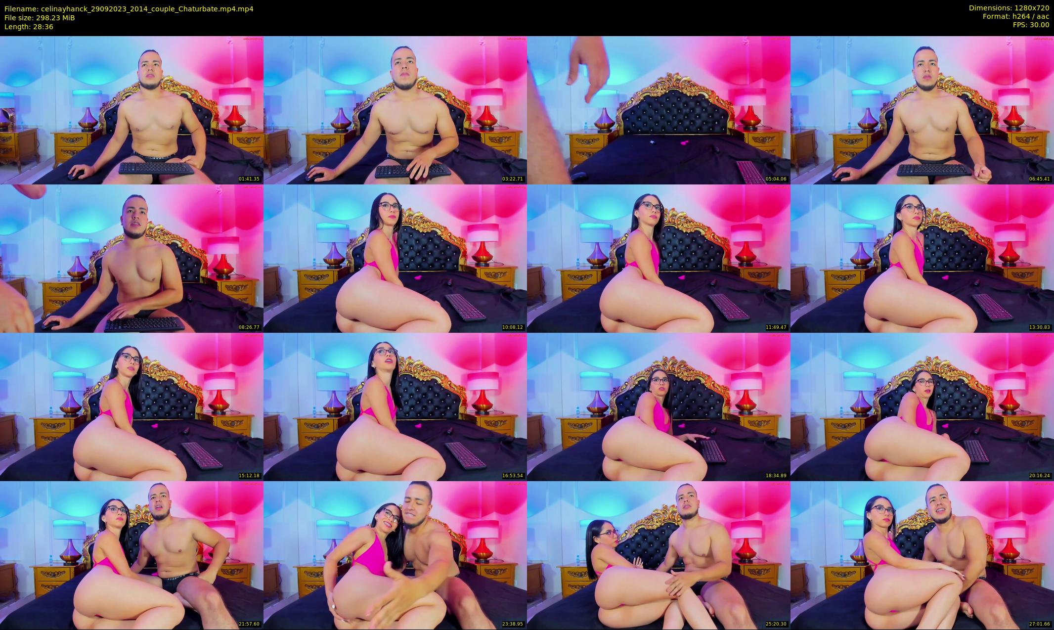 celinayhanck — 29 minute Chaturbate couple cam show recording, 720p, Sep 29, 2023