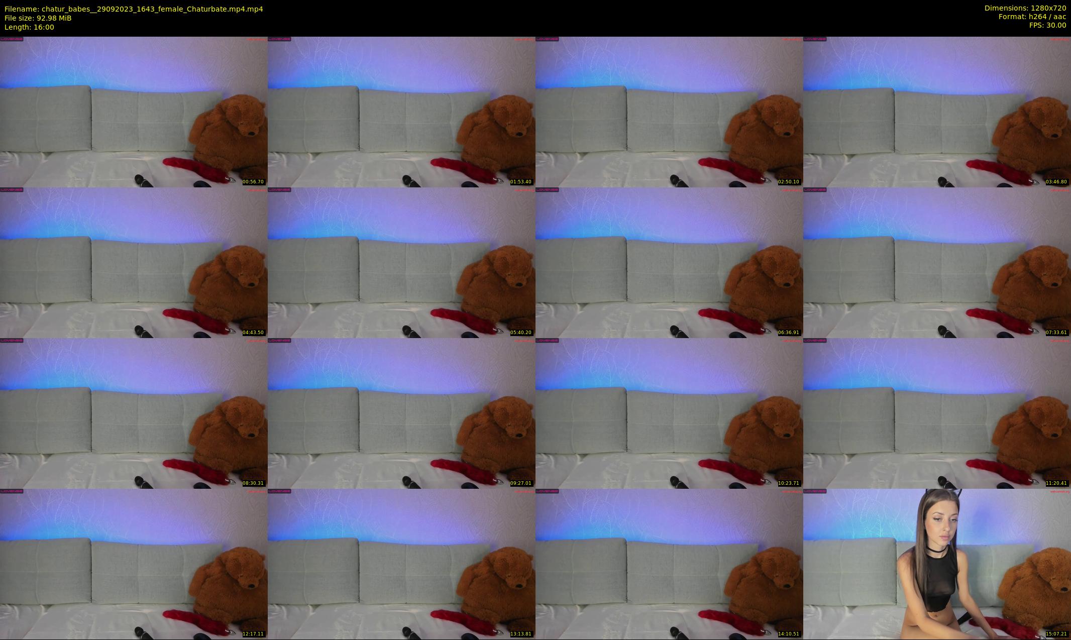 chatur_babes_ — 16 minute Chaturbate couple cam show recording, 720p, Sep 29, 2023