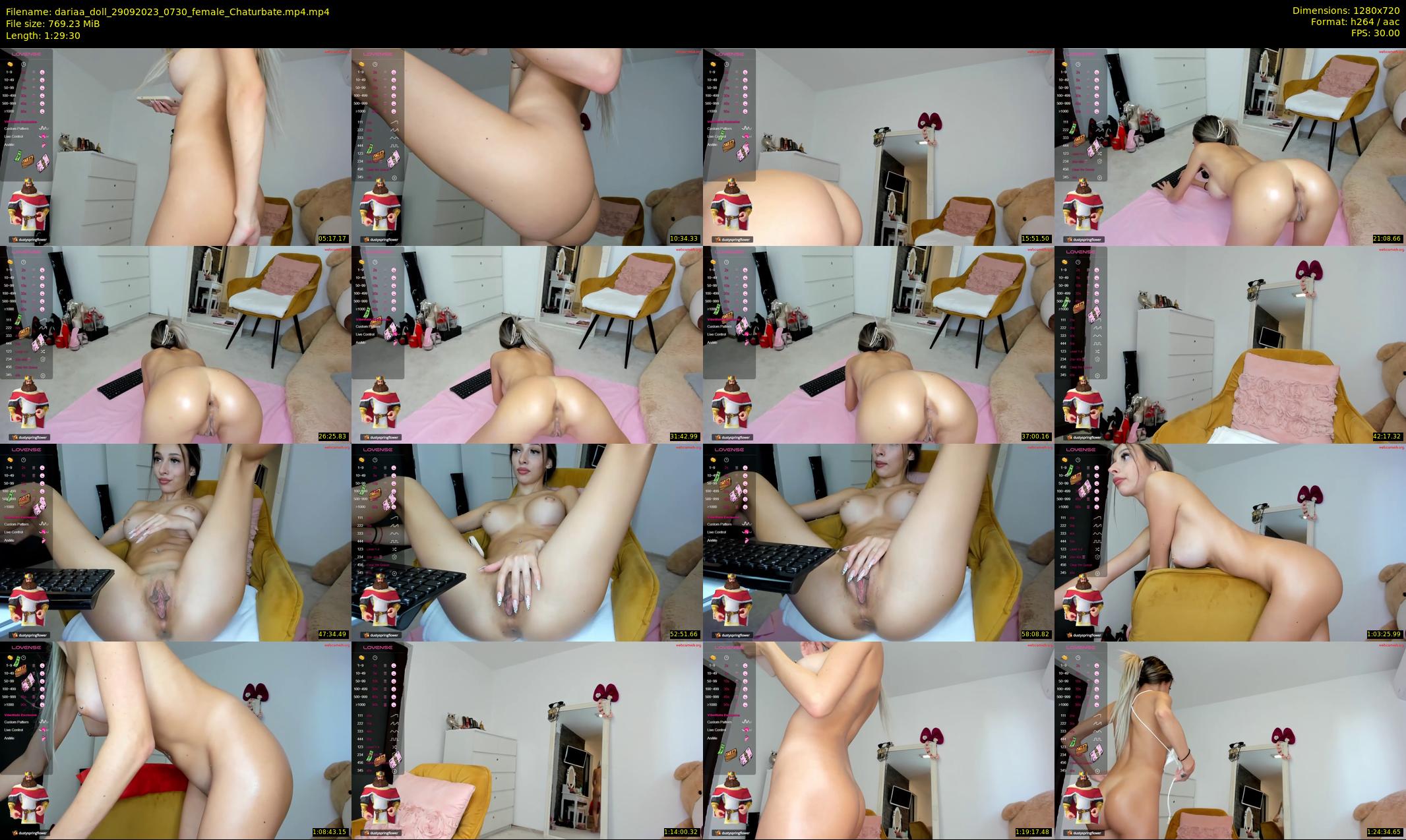 dariaa_doll — 90 minute Chaturbate female cam show recording, 720p, Sep 29, 2023