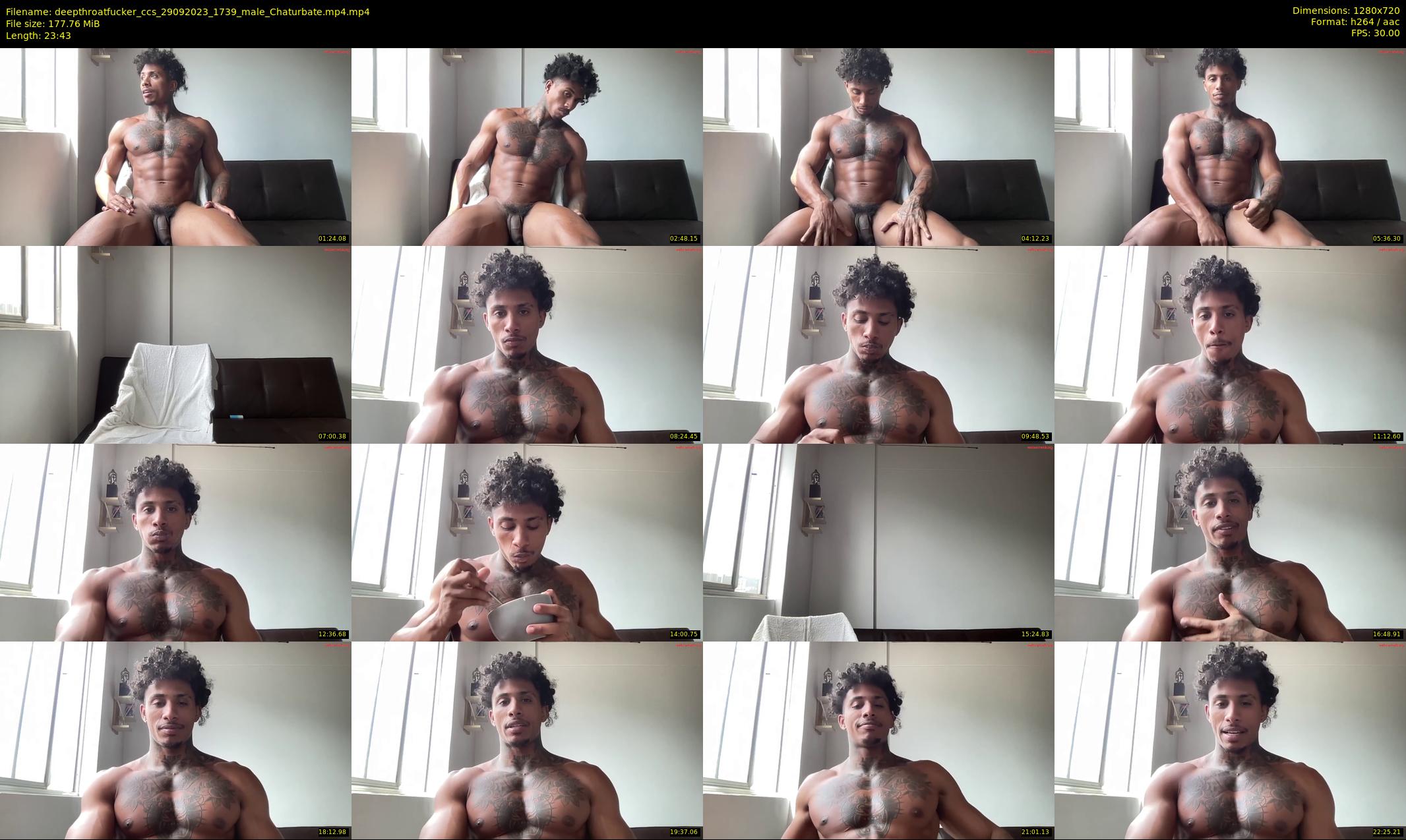deepthroatfucker_ccs — 24 minute Chaturbate male cam show recording, 720p, Sep 29, 2023