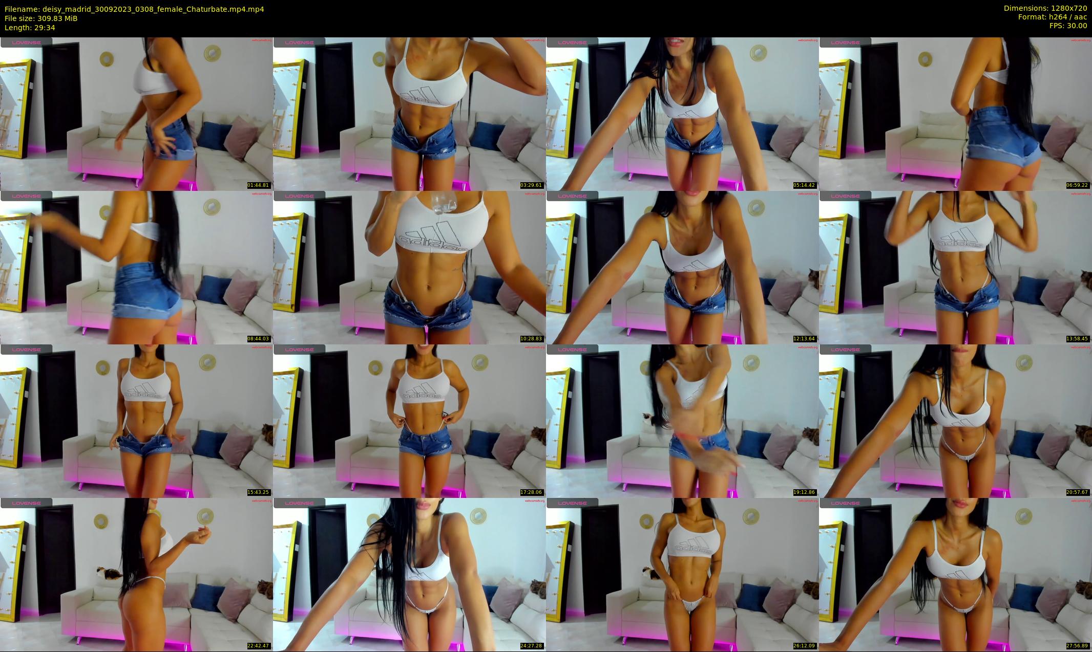 deisy_madrid — 30 minute Chaturbate female cam show recording, 720p, Sep 30, 2023