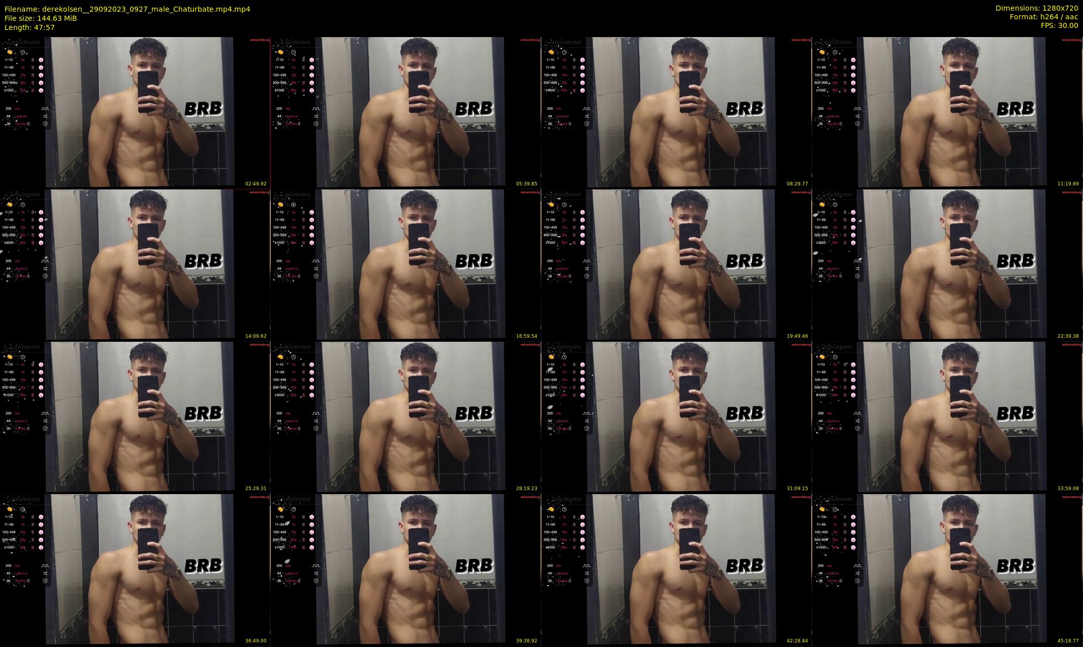 derekolsen_ — 48 minute Chaturbate male cam show recording, 720p, Sep 29, 2023