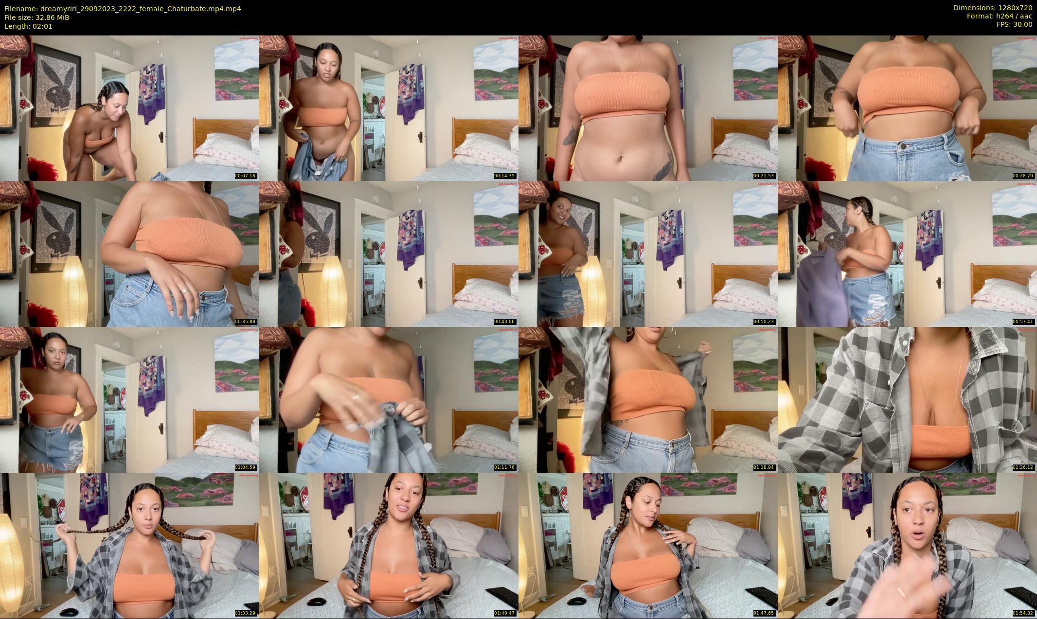 dreamyriri — 3 minute Chaturbate female cam show recording, 720p, Sep 29, 2023
