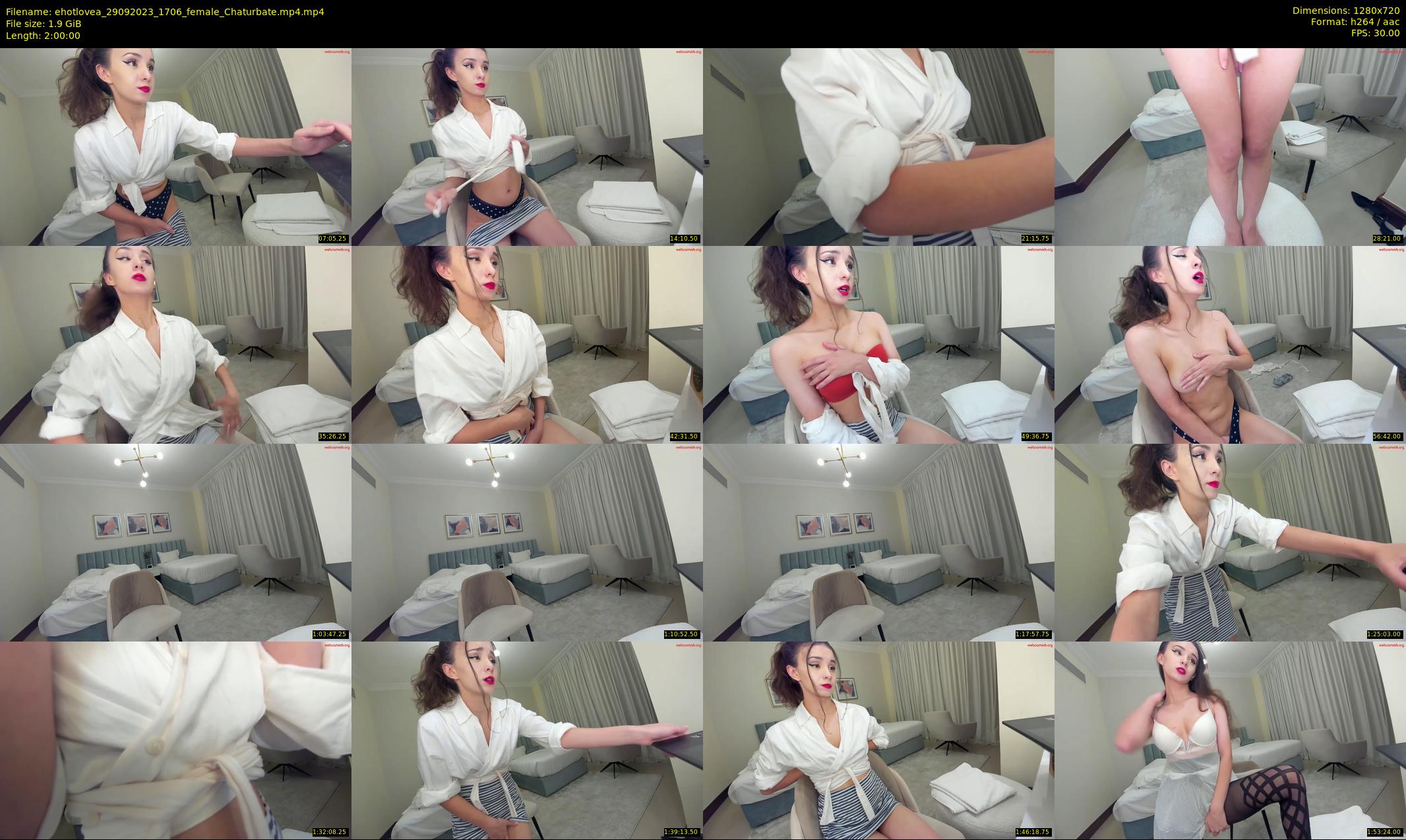 ehotlovea — 120 minute Chaturbate female cam show recording, 720p, Sep 29, 2023