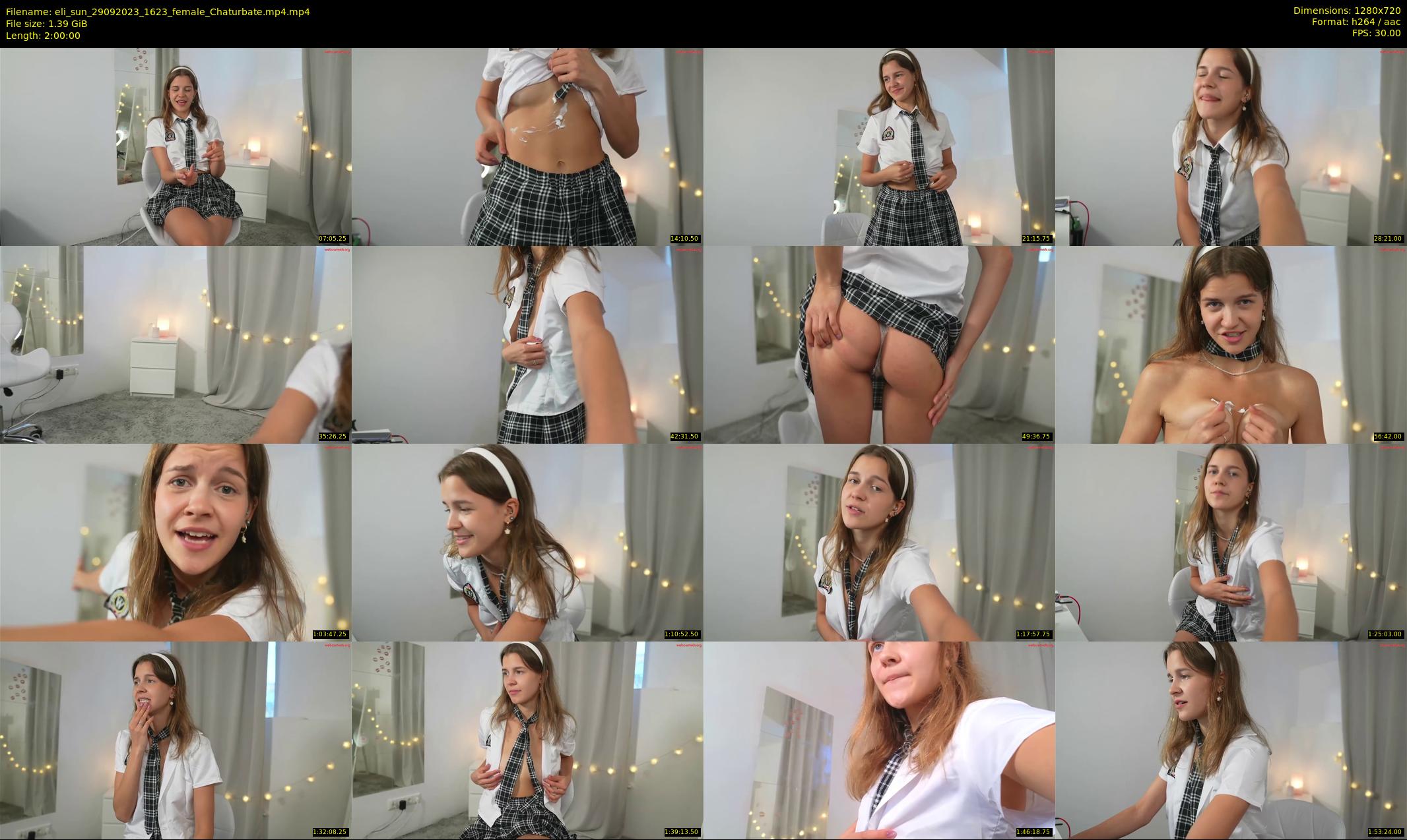 eli_sun — 120 minute Chaturbate female cam show recording, 720p, Sep 29, 2023