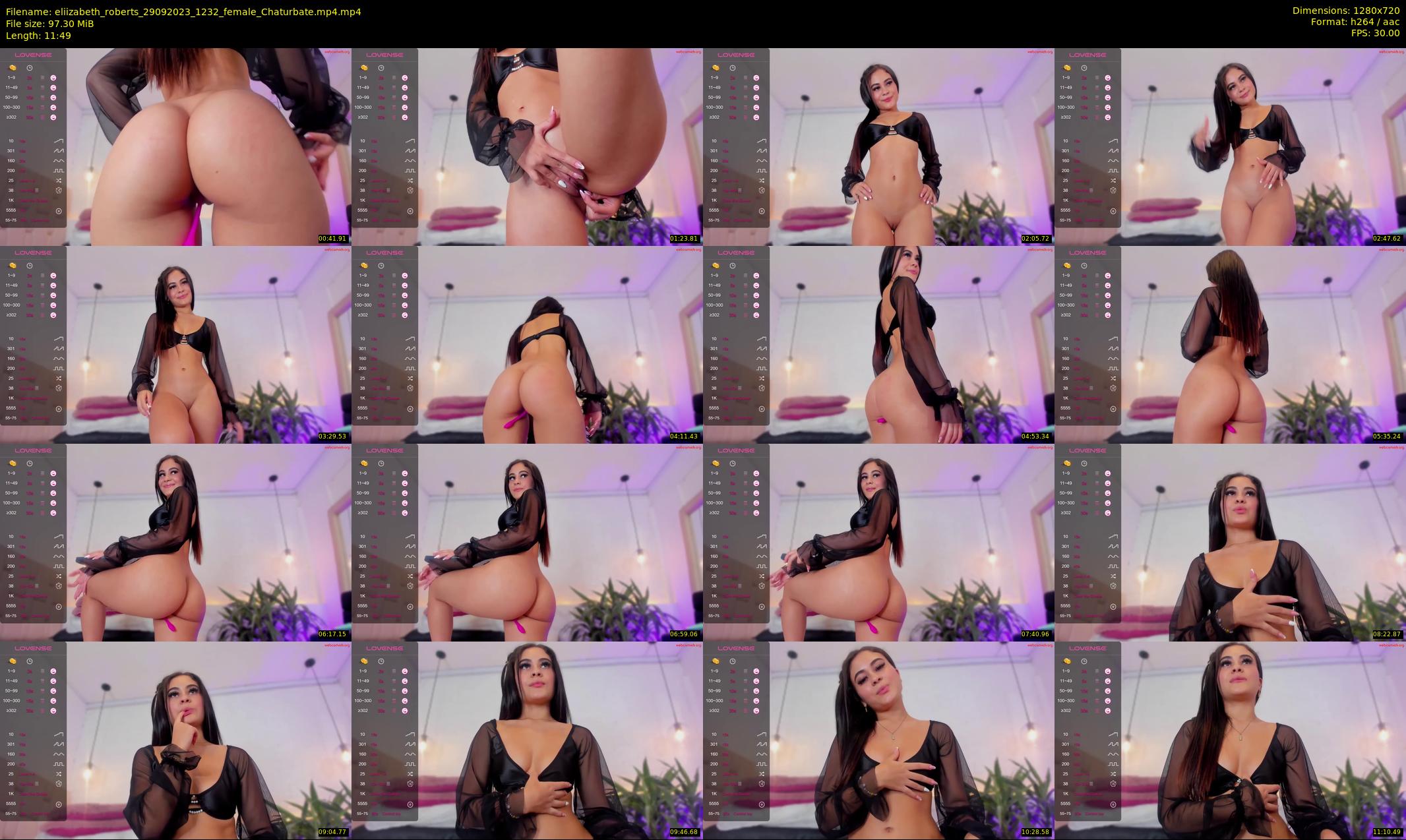 eliizabeth_roberts — 12 minute Chaturbate female cam show recording, 720p, Sep 29, 2023
