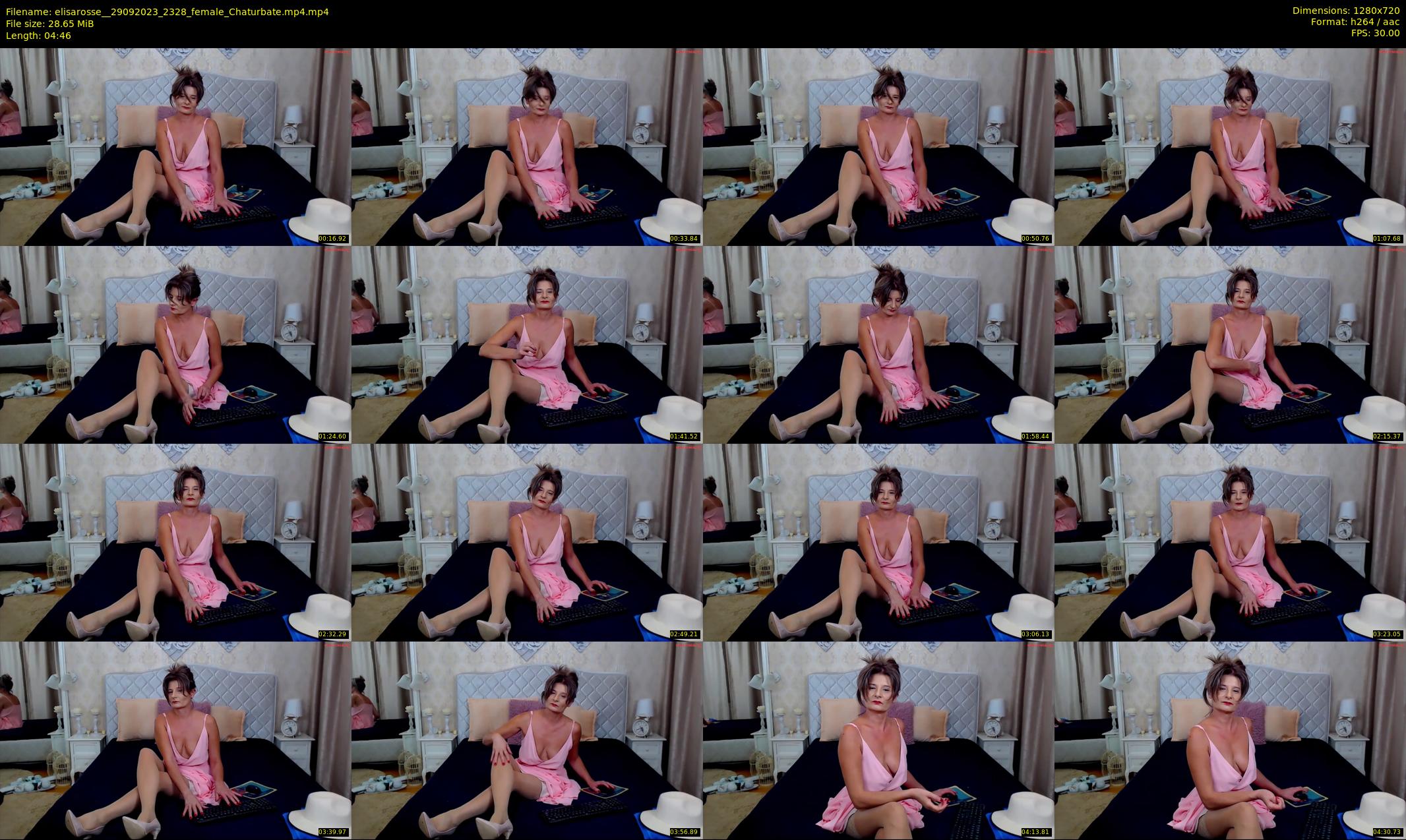 elisarosse_ — 5 minute Chaturbate female cam show recording, 720p, Sep 29, 2023